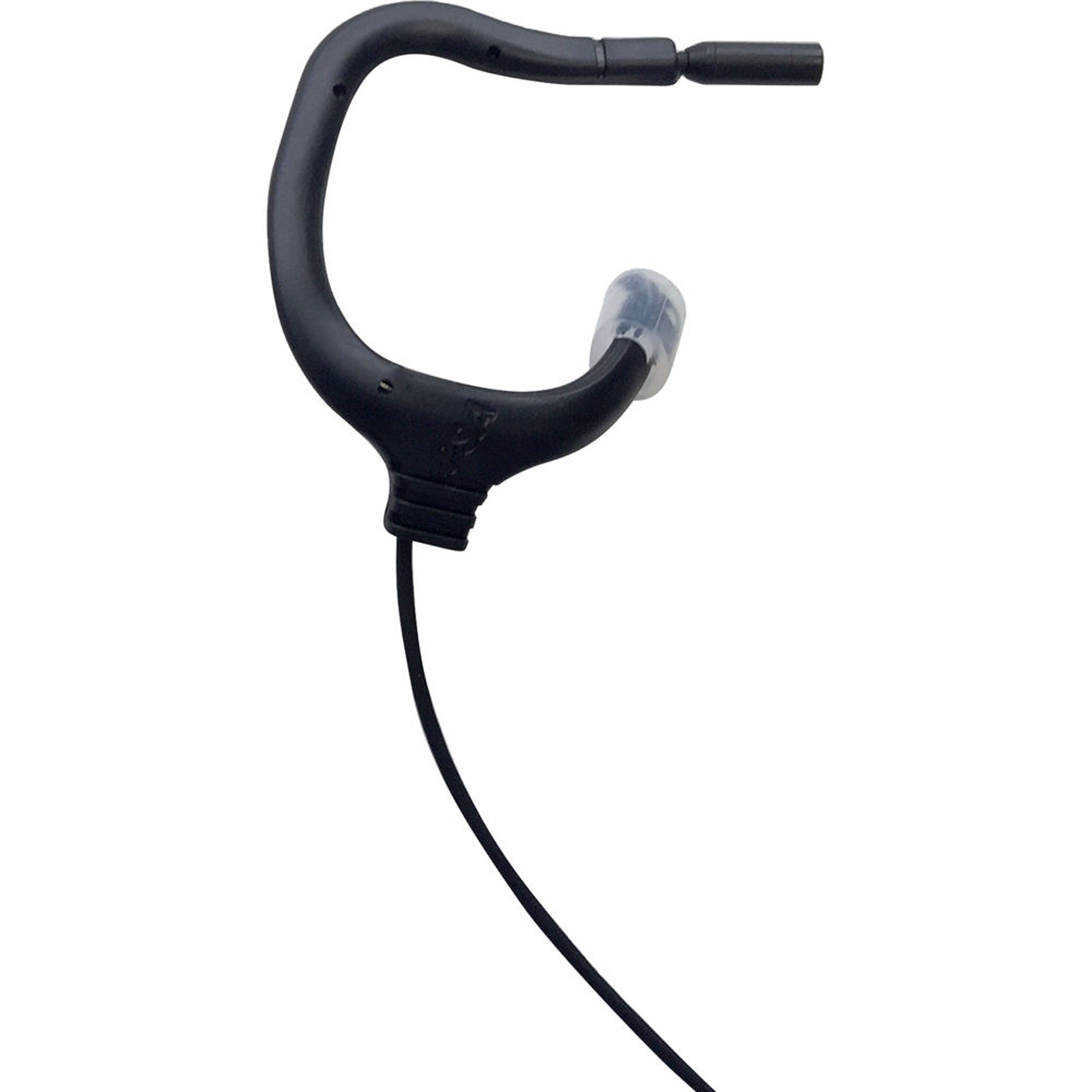 Point Source Audio EO-8WLh EMBRACE High Sensitivity Earmount Lavalier Mic for Shure (Black)