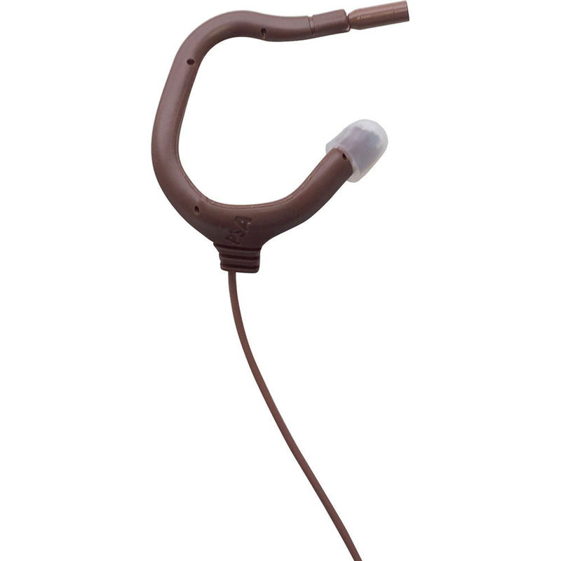 Point Source Audio EO-8WLh EMBRACE High Sensitivity Earmount Lavalier Mic for Shure (Brown)