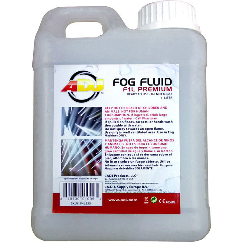 American DJ F1L Premium Fog Fluid (1 Liter)