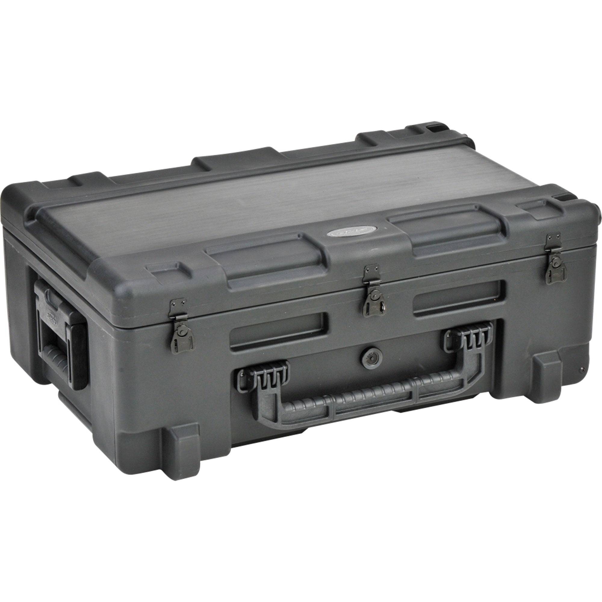 SKB 3R2817-10B-CW Roto-Molded Mil-Standard Waterproof Utility Case with Wheels (Cubed Foam)