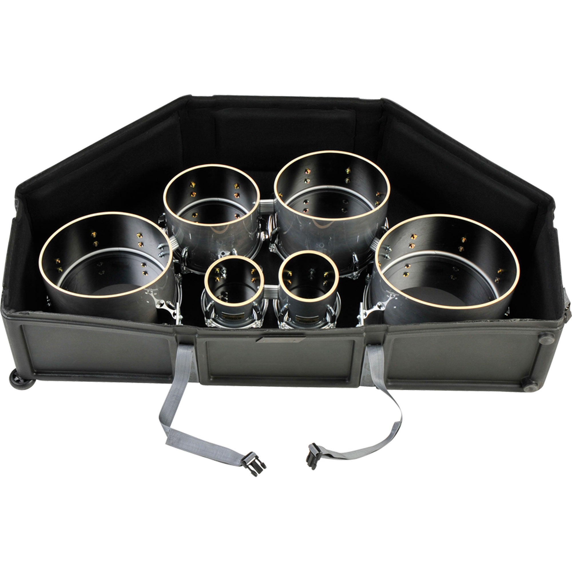 SKB 1SKB-DM0234 Marching Quad / Quint Case (Black)