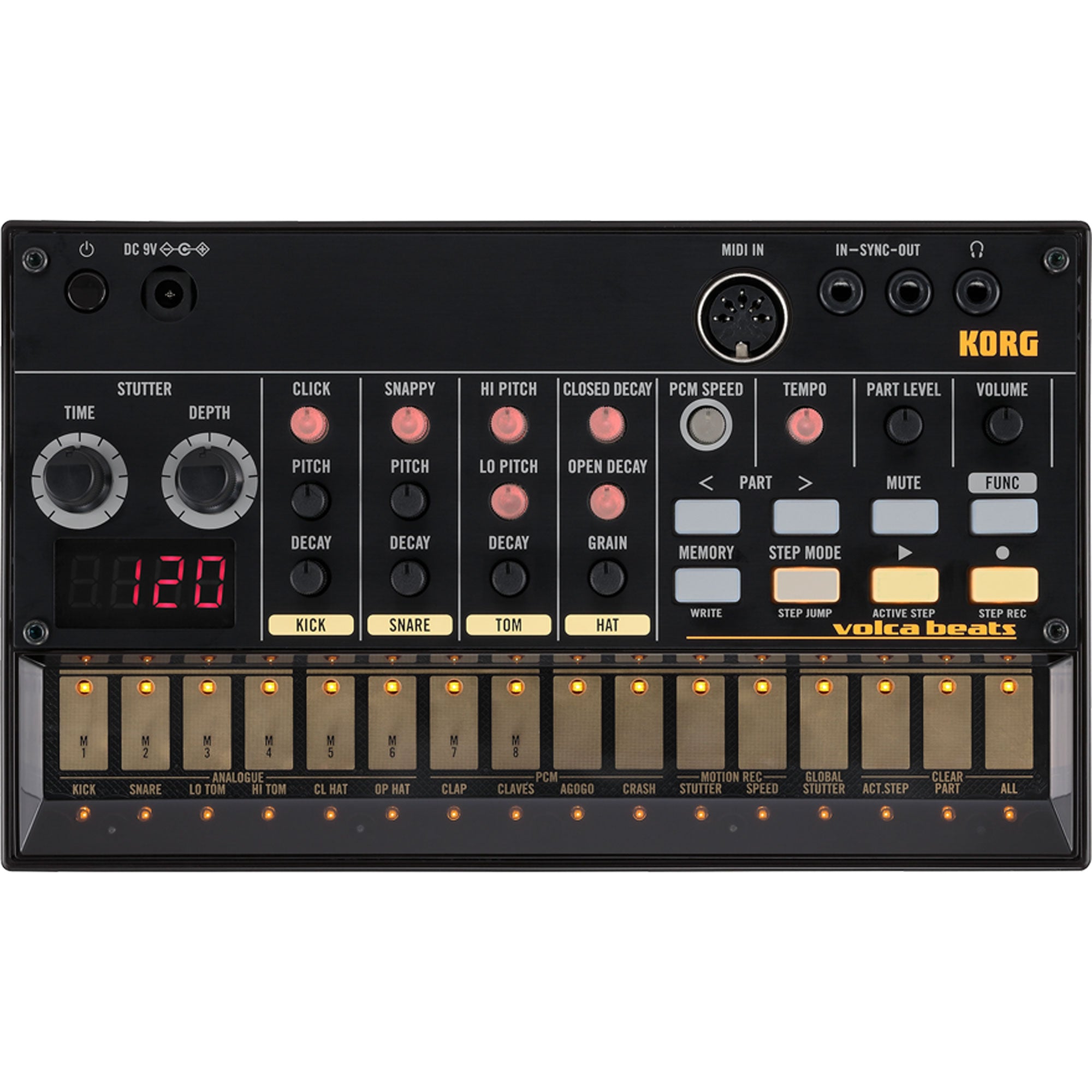 Korg volca beats Analog Drum Machine