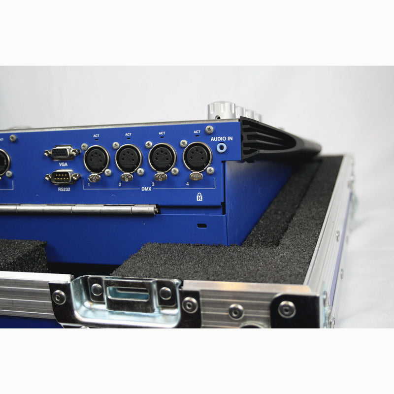 ChamSys Flight Case for MagicQ MQ80 Blue with Wheels