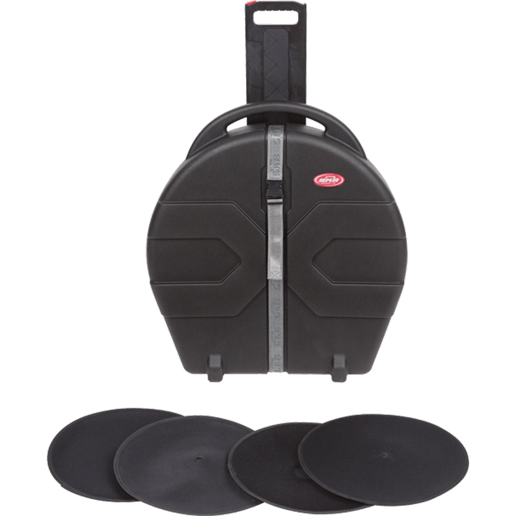 SKB 1SKB-CV24W Rolling Cymbal Vault (Black)