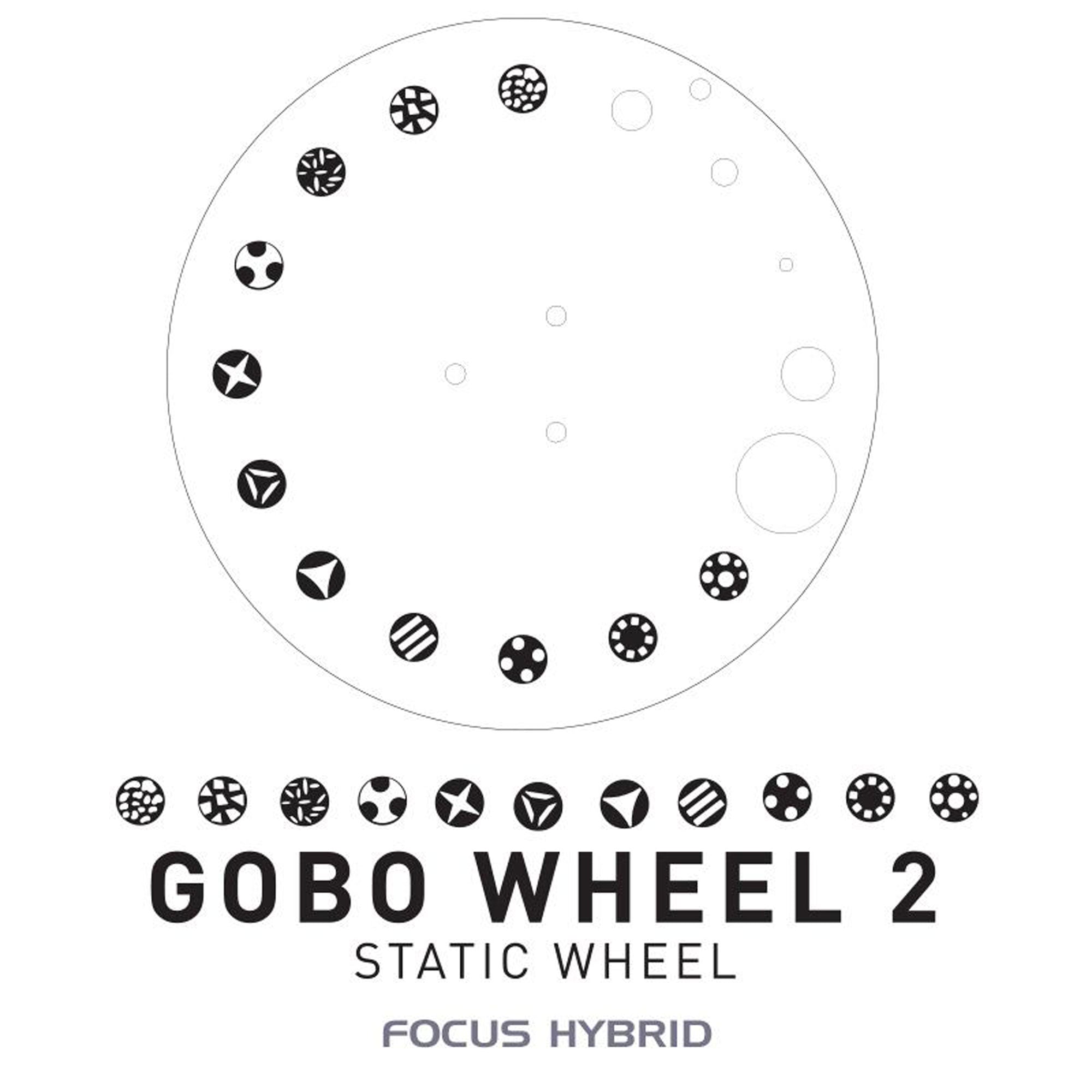 American DJ Focus Hybrid 200W Moving Head LED Spot, Wash, Beam & Gobo Projector with Wired Network