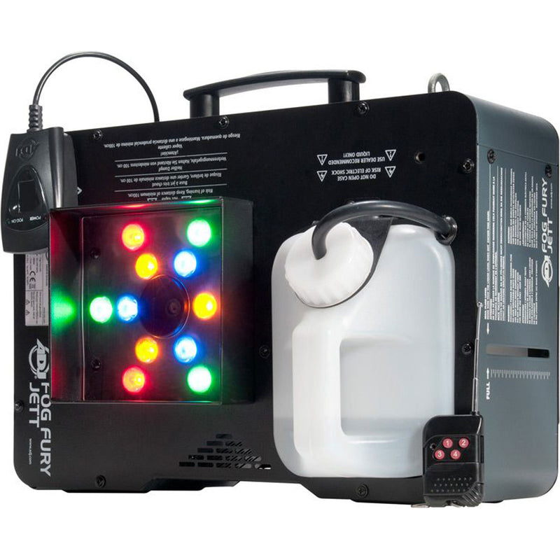 American DJ Fog Fury Jett High Velocity Vertical LED Color Fog Machine