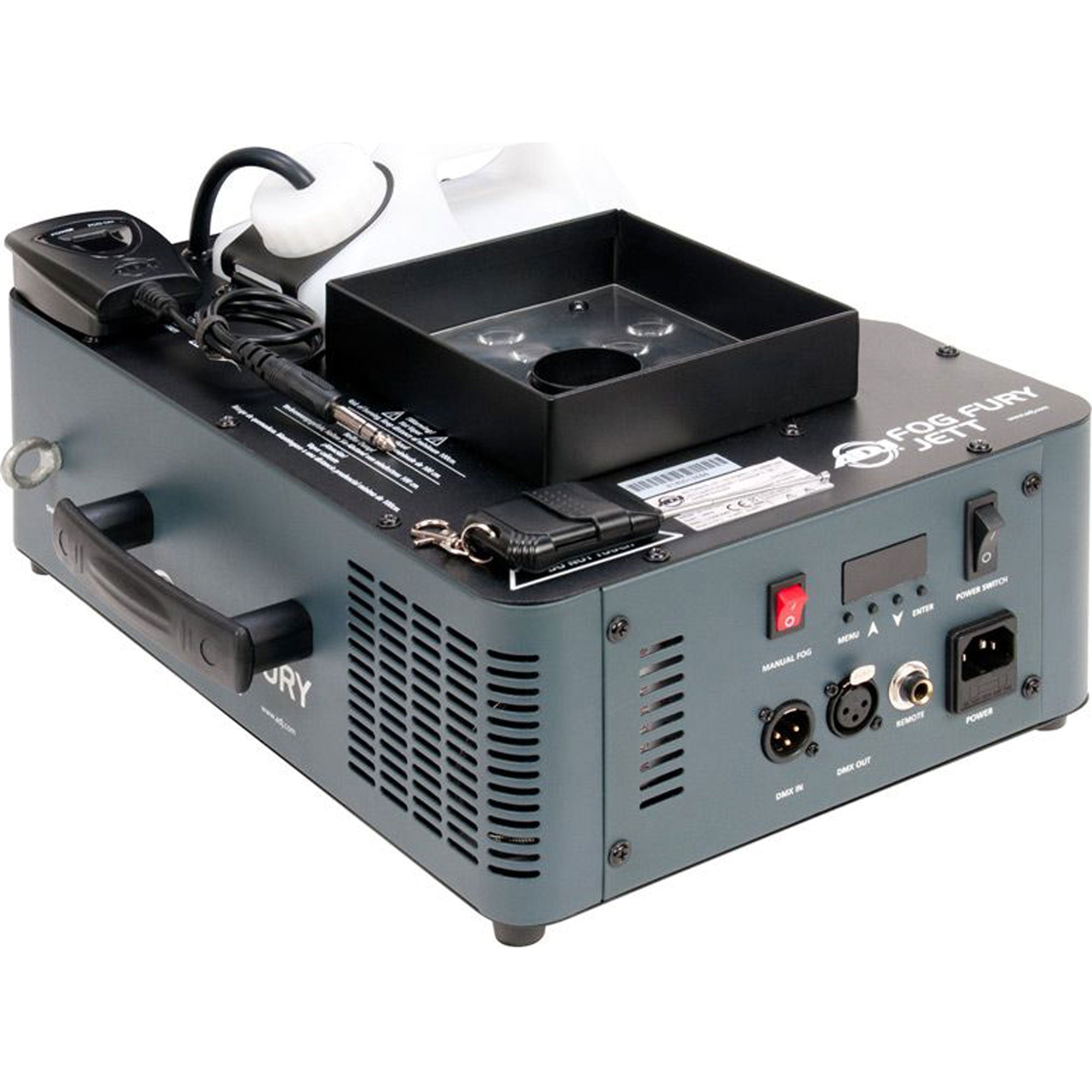 American DJ Fog Fury Jett High Velocity Vertical LED Color Fog Machine