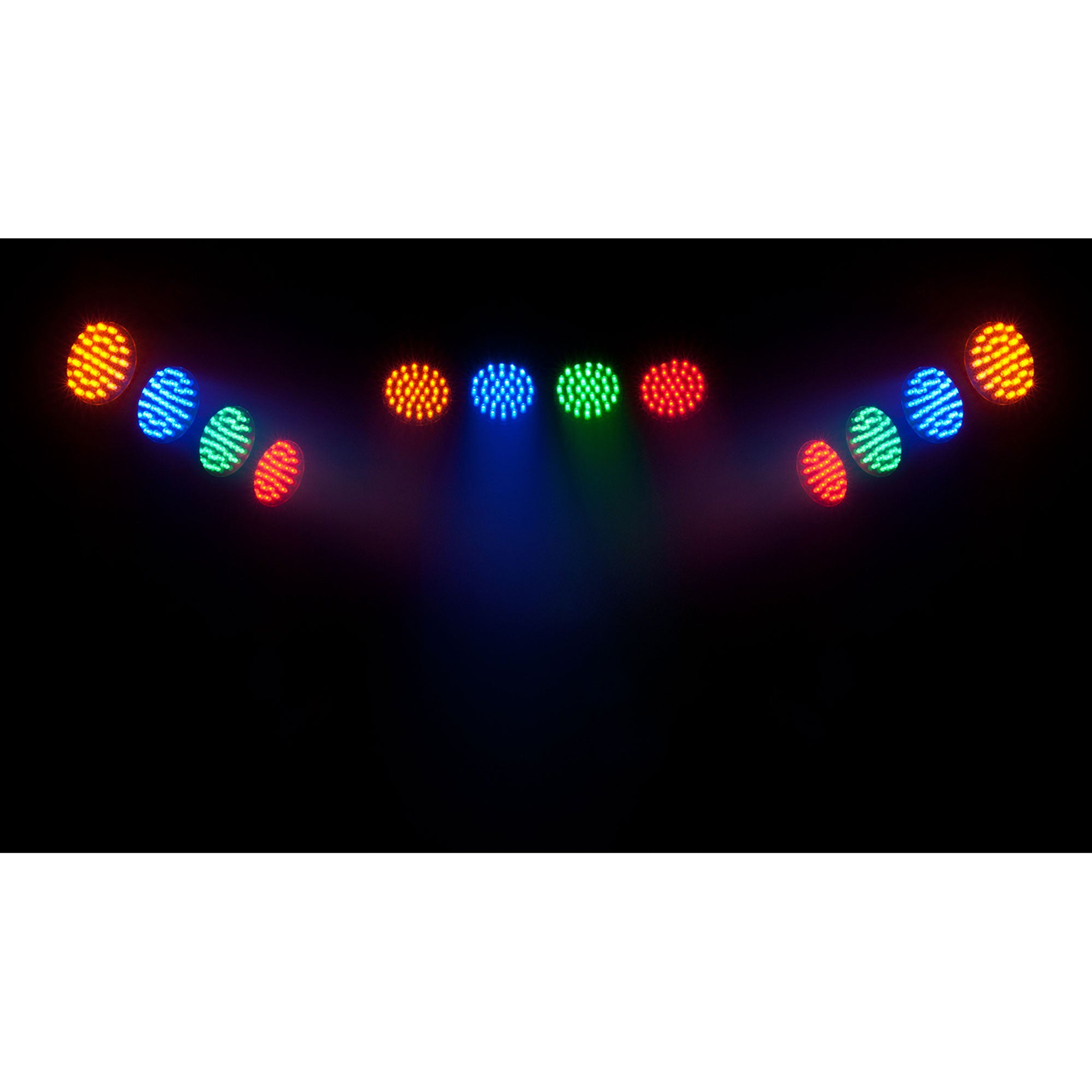 Chauvet DJ DJ Bank Compact Strip Light Fixture with 4 Pods of LEDs (RGBA)