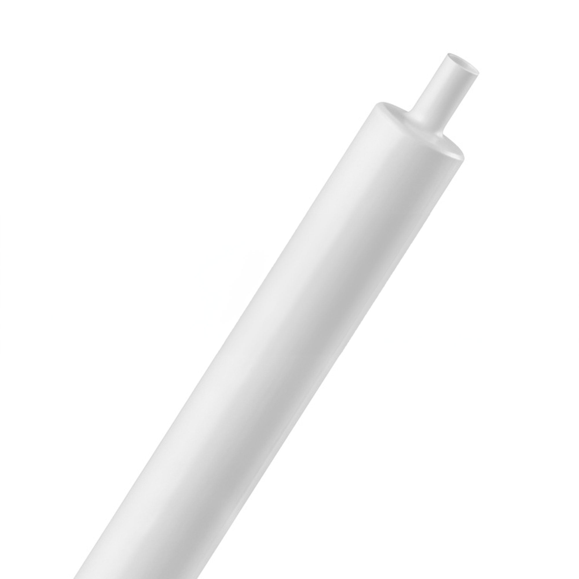 Sumitomo Sumitube B2(3X) 12/4mm Flexible Polyolefin 3:1 Heat Shrink Tubing - White (200' Spool)