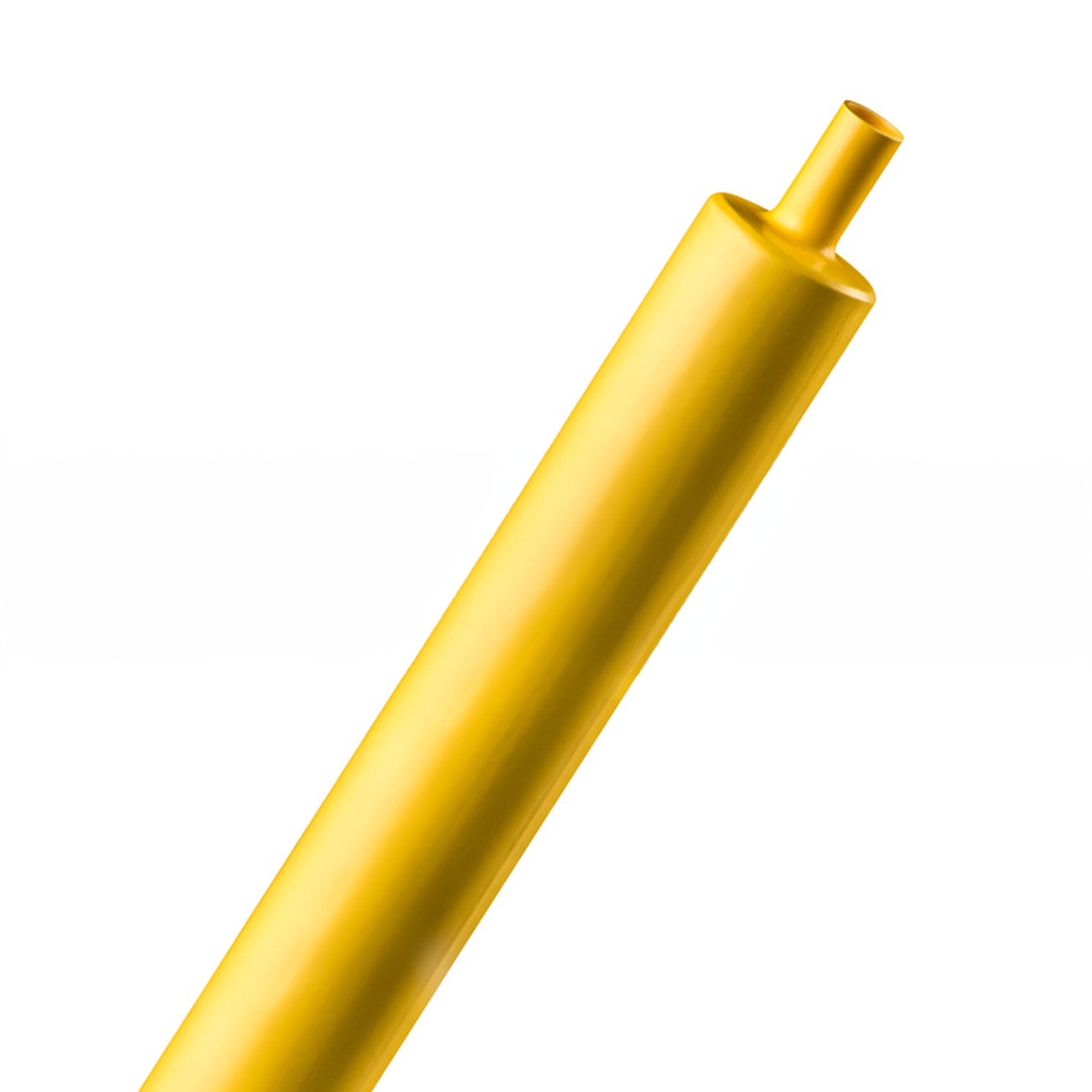 Sumitomo Sumitube B2(3X) 12/4mm Flexible Polyolefin 3:1 Heat Shrink Tubing - Yellow (200' Spool)