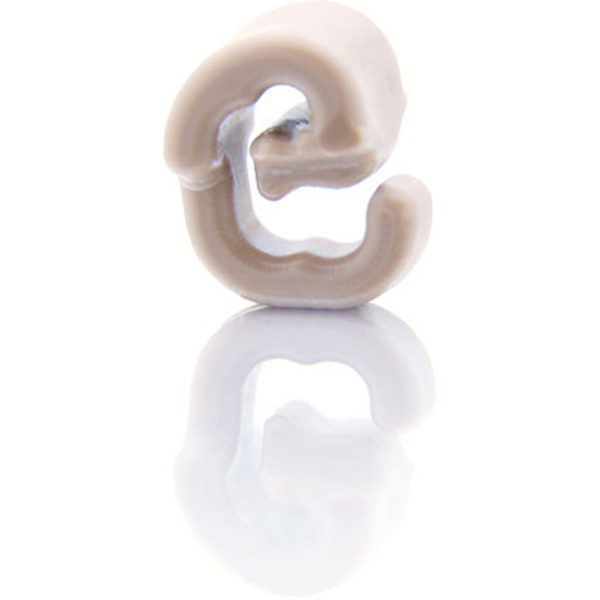 Countryman H7 Back Mic Clips (Light Beige, 2 Pack)