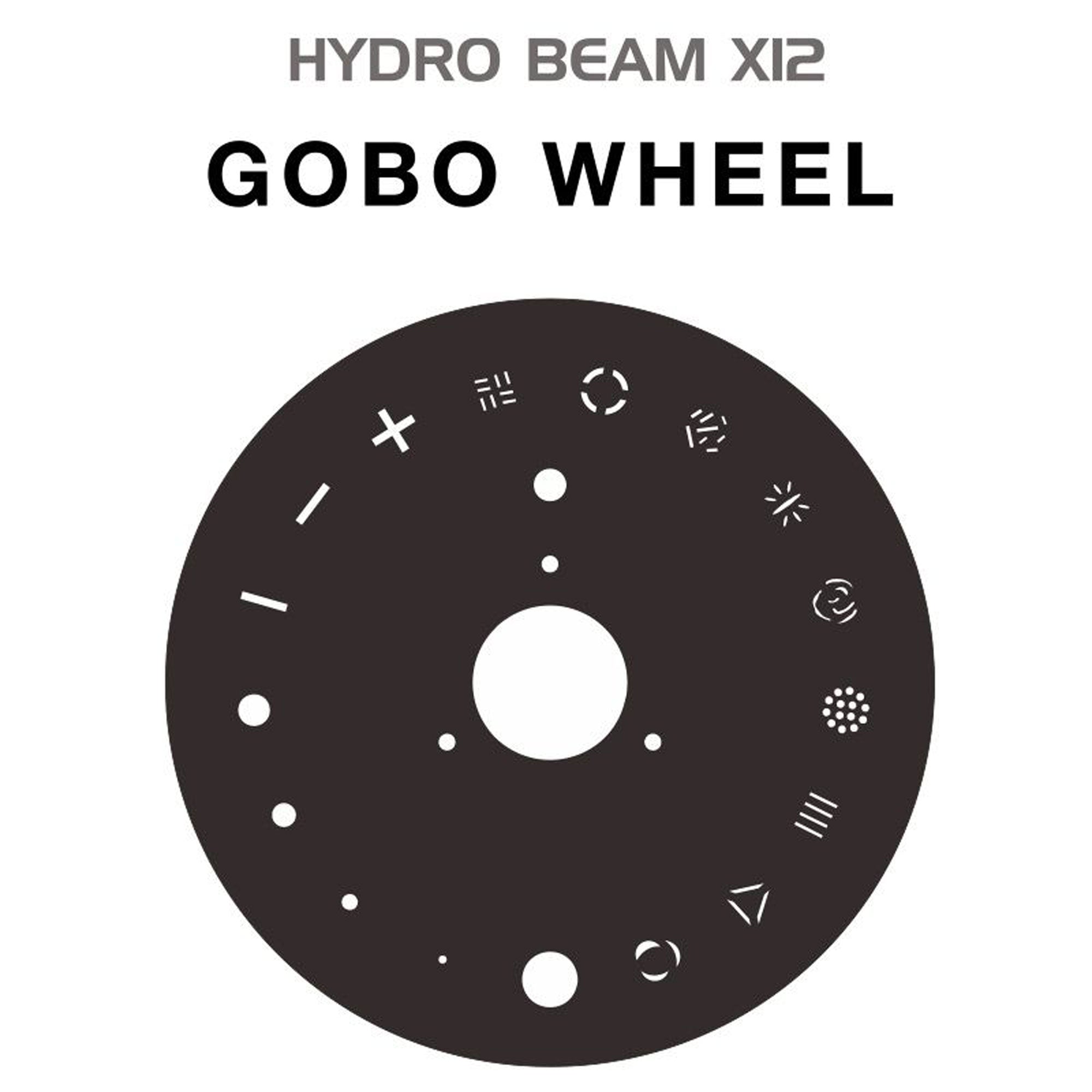 American DJ Hydro Beam X12 260W Philips Outdoor Rated Professional Moving Head Light Fixture (IP65)