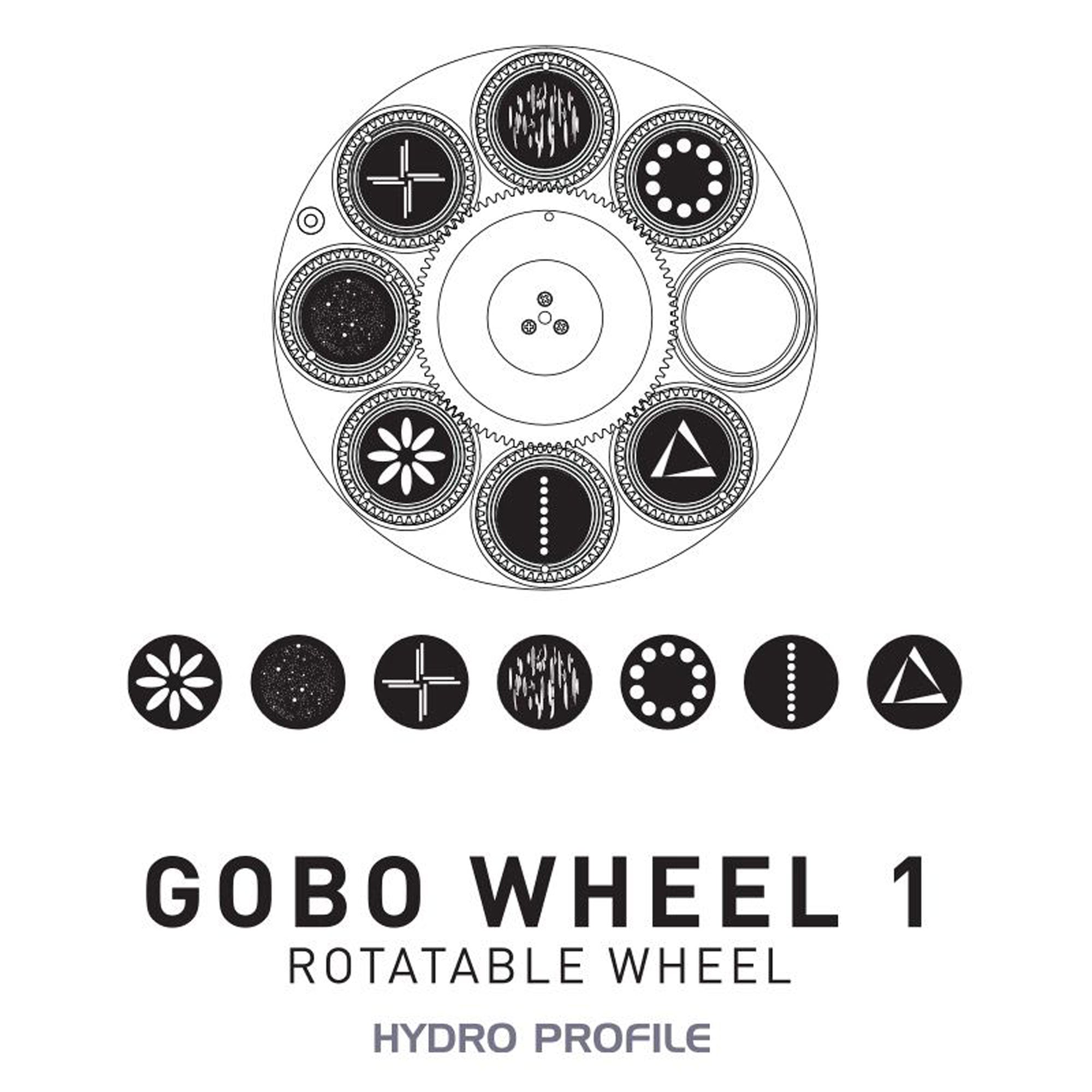 American DJ Hydro Profile 660W Outdoor Rated Professional Moving Head Light Fixture (IP65)