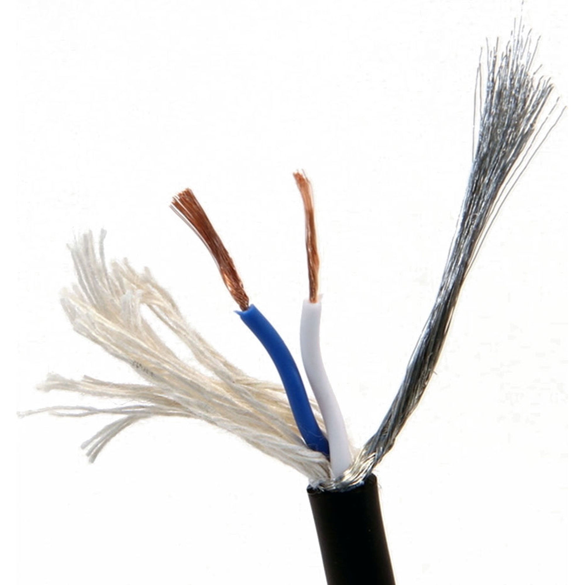 Canare L-2T2S 2-conductor Microphone Cable (Black, 656'/200m)