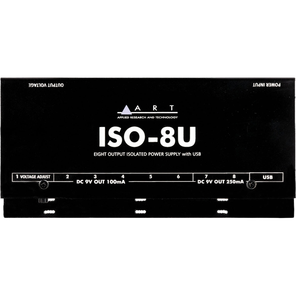 ART ISO-8U 8-Output Isolated DC and USB Power Supply for Pedals