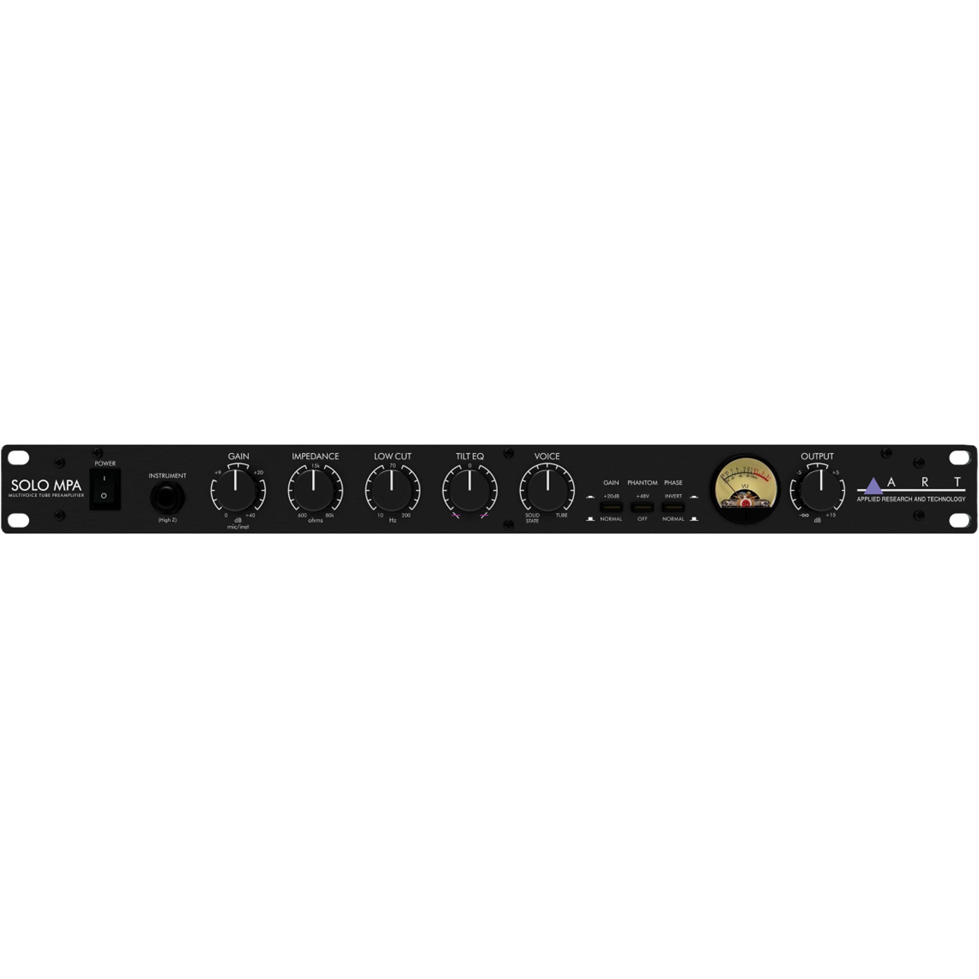 ART Solo MPA Multivoice Tube Microphone Preamplifier