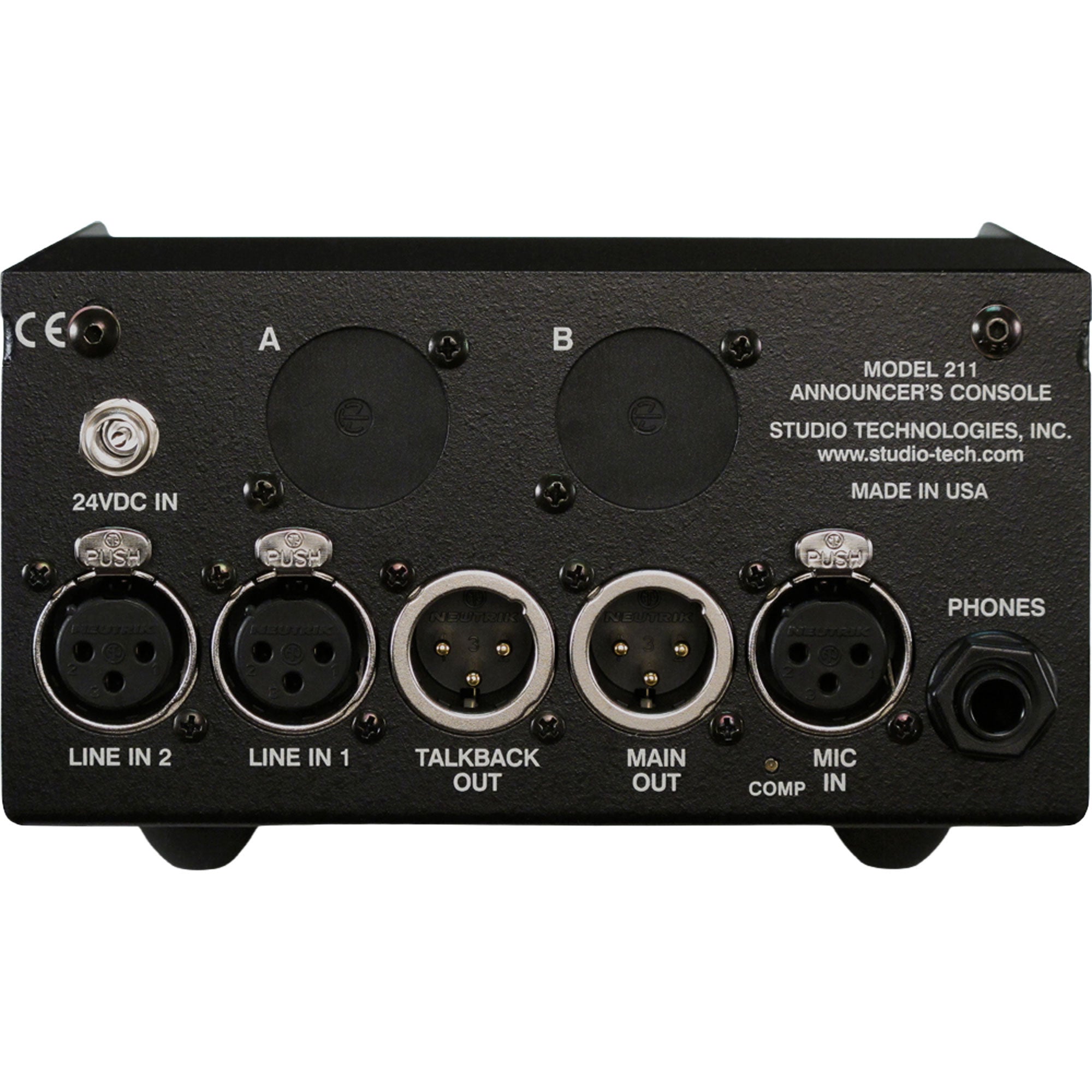 Studio Technologies Model 211 Announcer's Console