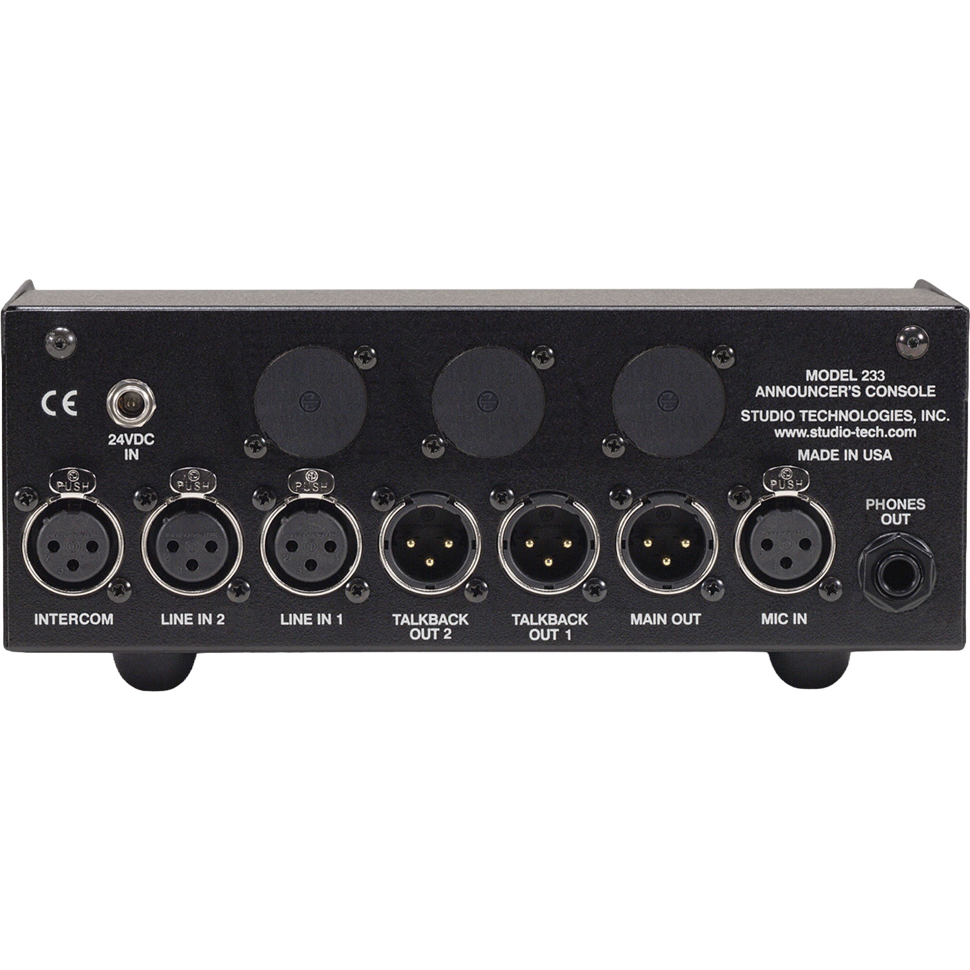 Studio Technologies Model 233 Announcer's Console