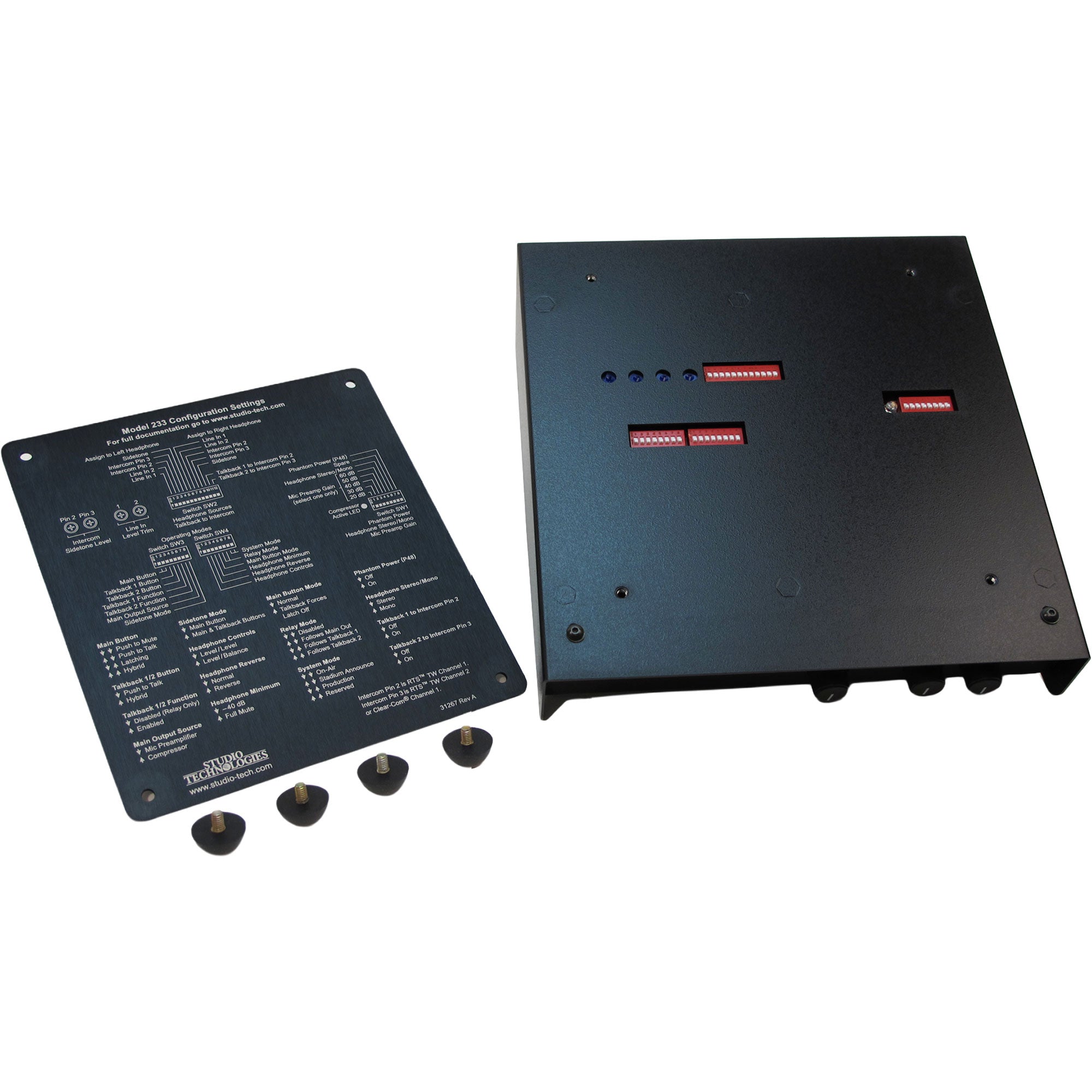 Studio Technologies Model 233 Announcer's Console