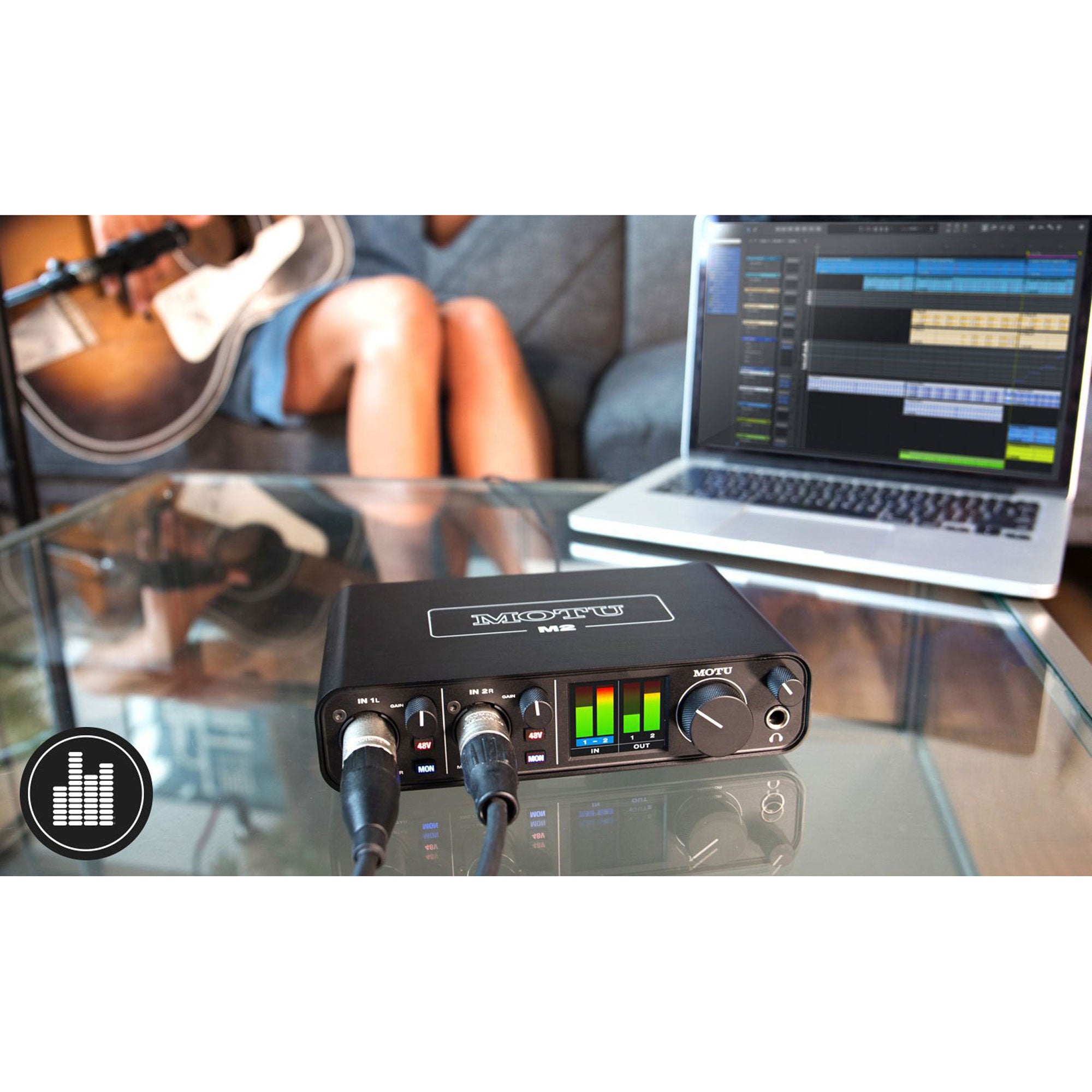 MOTU M2 USB-C Audio/MIDI Interface