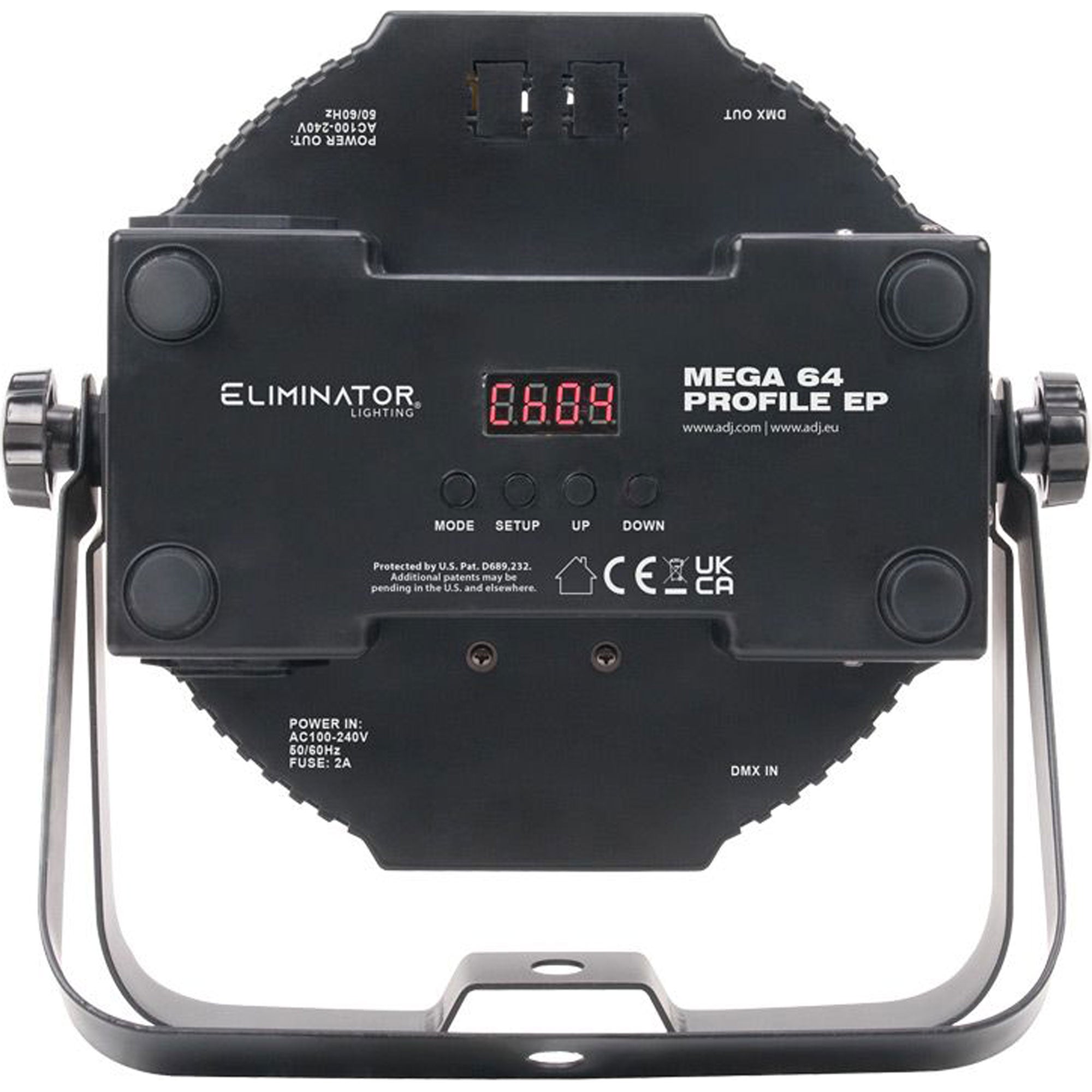 Eliminator Lighting Mega 64 Profile EP Low Profile LED Par Wash Lighting Fixture