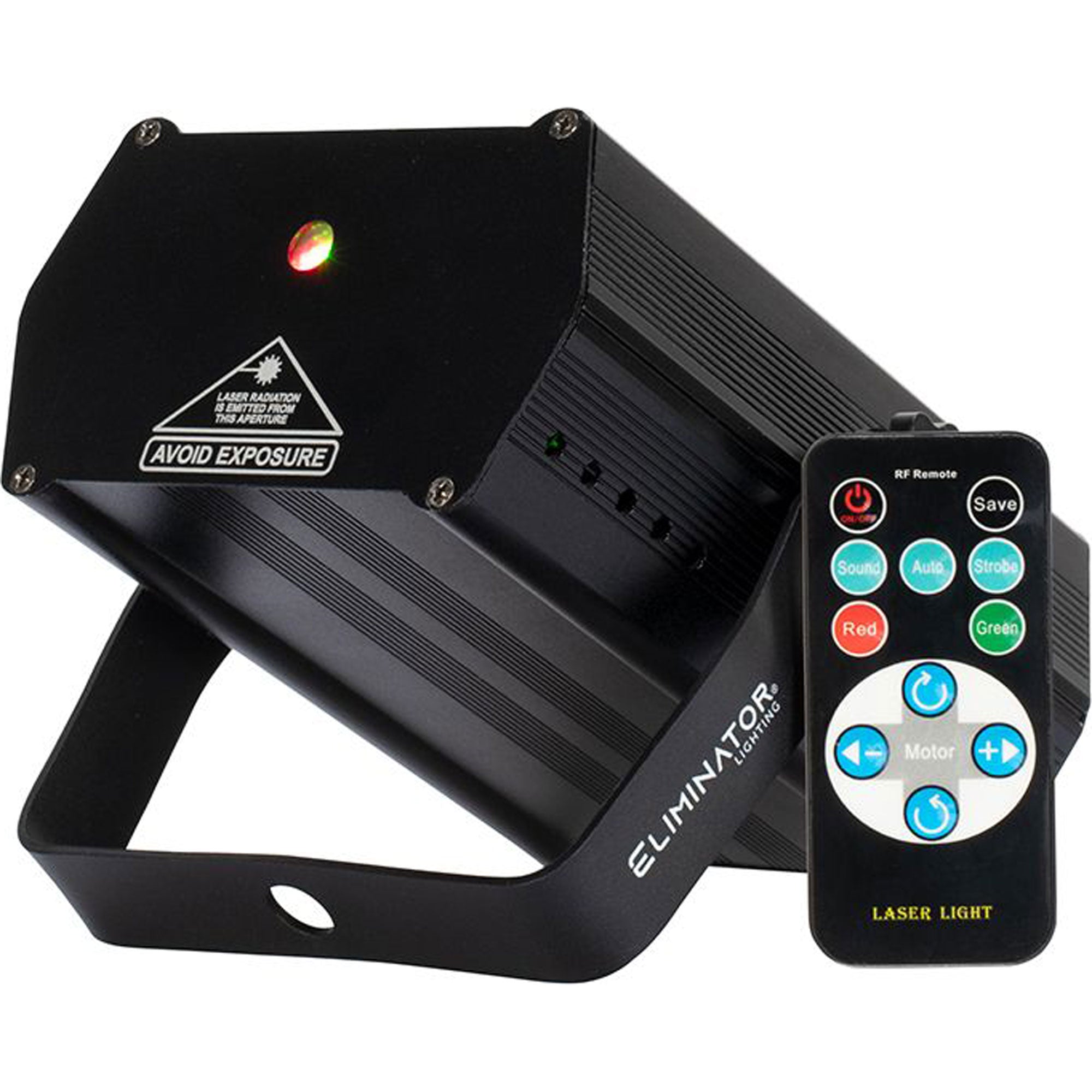 Eliminator Lighting Micro Galaxian Three Red and Green Laser Effect Light