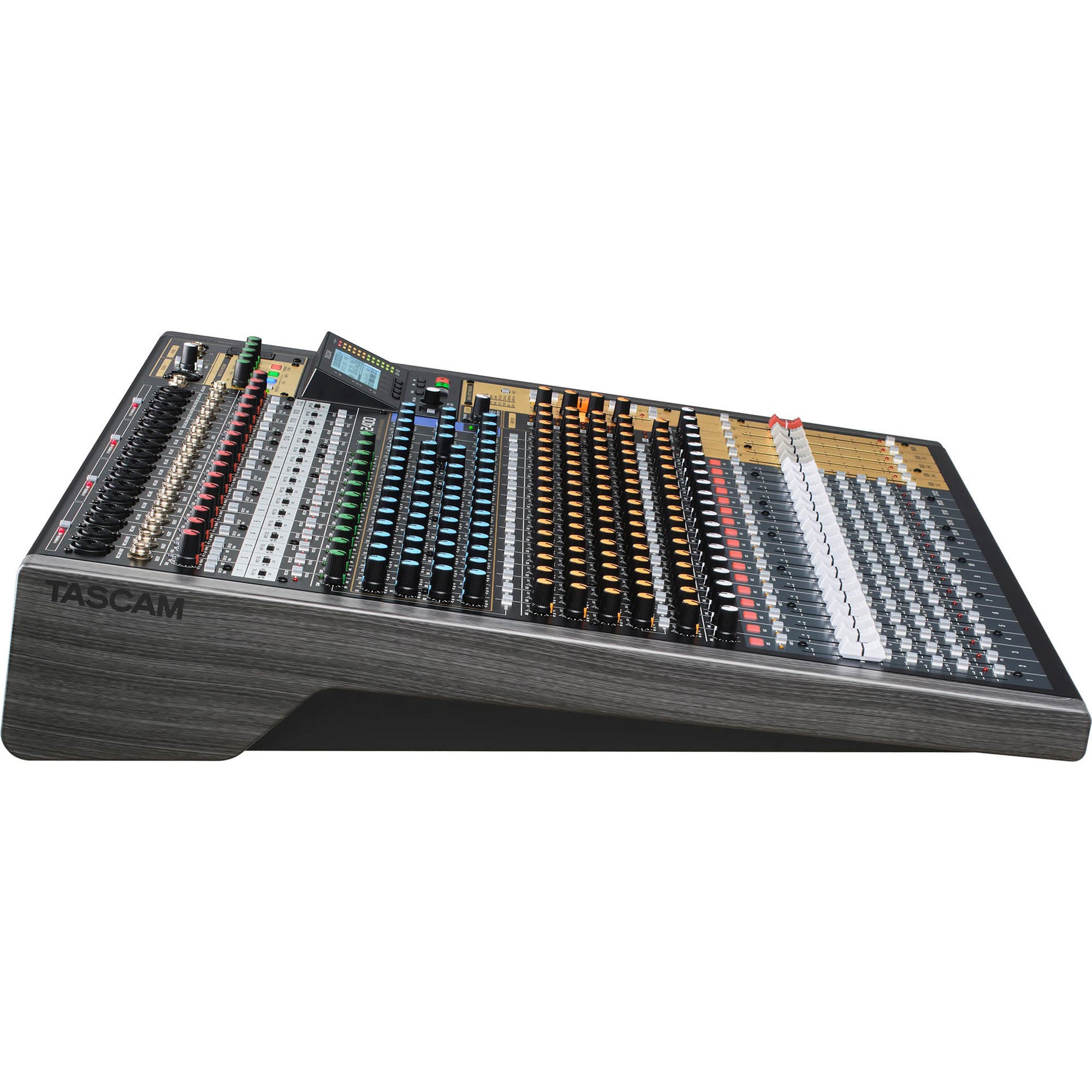 Tascam Model 2400 24-Track Flagship Analog Recording Console & Live Mixer with Audio Interface