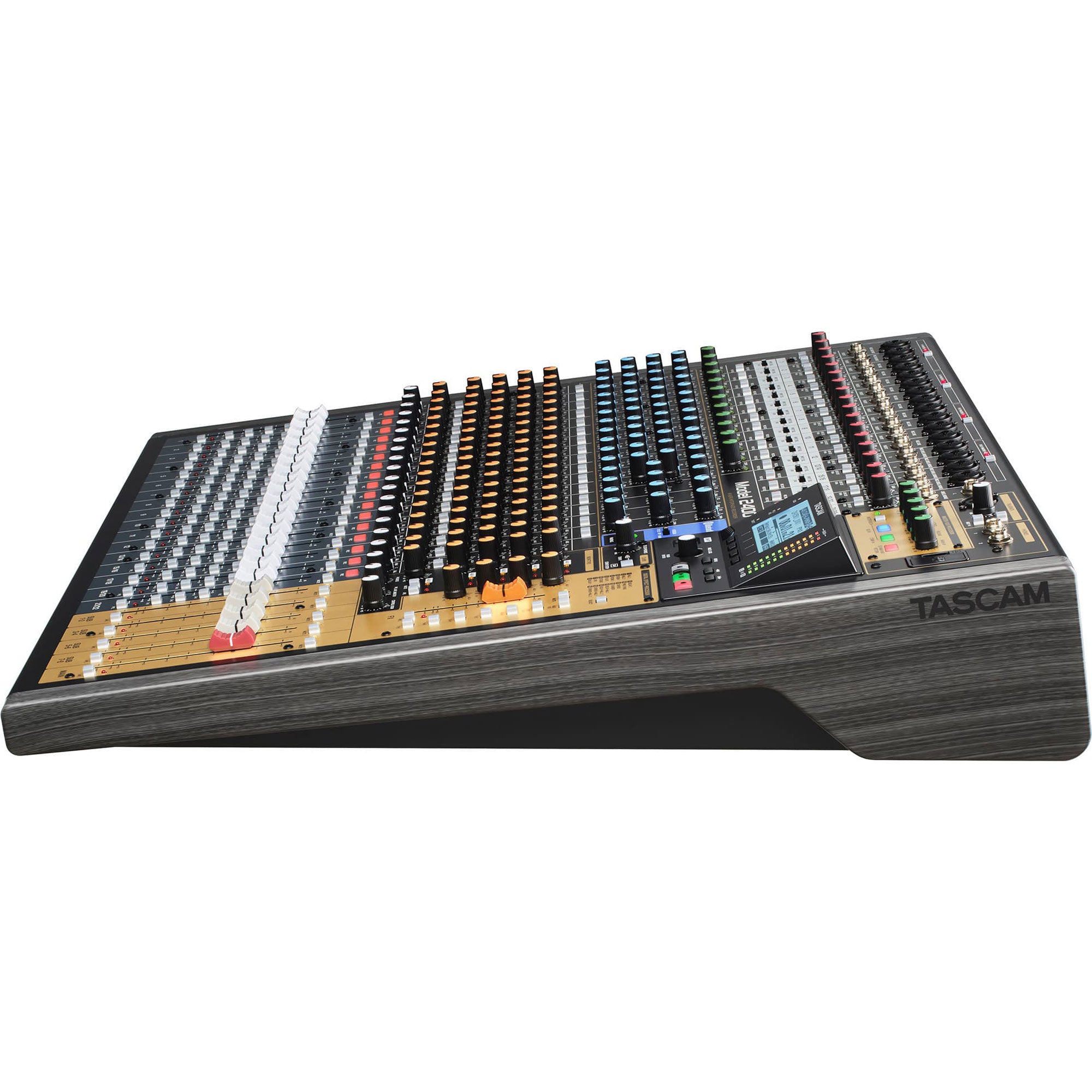 Tascam Model 2400 24-Track Flagship Analog Recording Console & Live Mixer with Audio Interface
