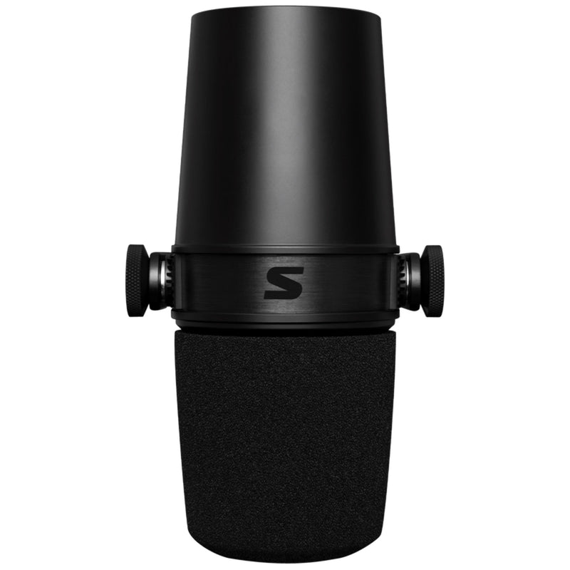 Shure MV7X XLR Dynamic Podcasting Microphone with FREE 20' XLR Cable (Black)