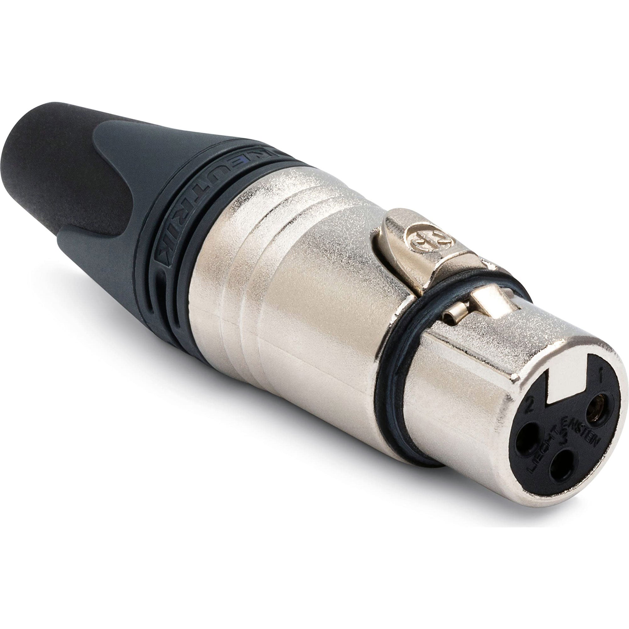 Neutrik NC3FXX Female 3-Pin XLR Cable Connector (Nickel/Silver, Box of 100)