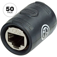 Neutrik NE8FFX6-W etherCON Cat 6a Feedthrough Coupler (Box of 50) Image 1