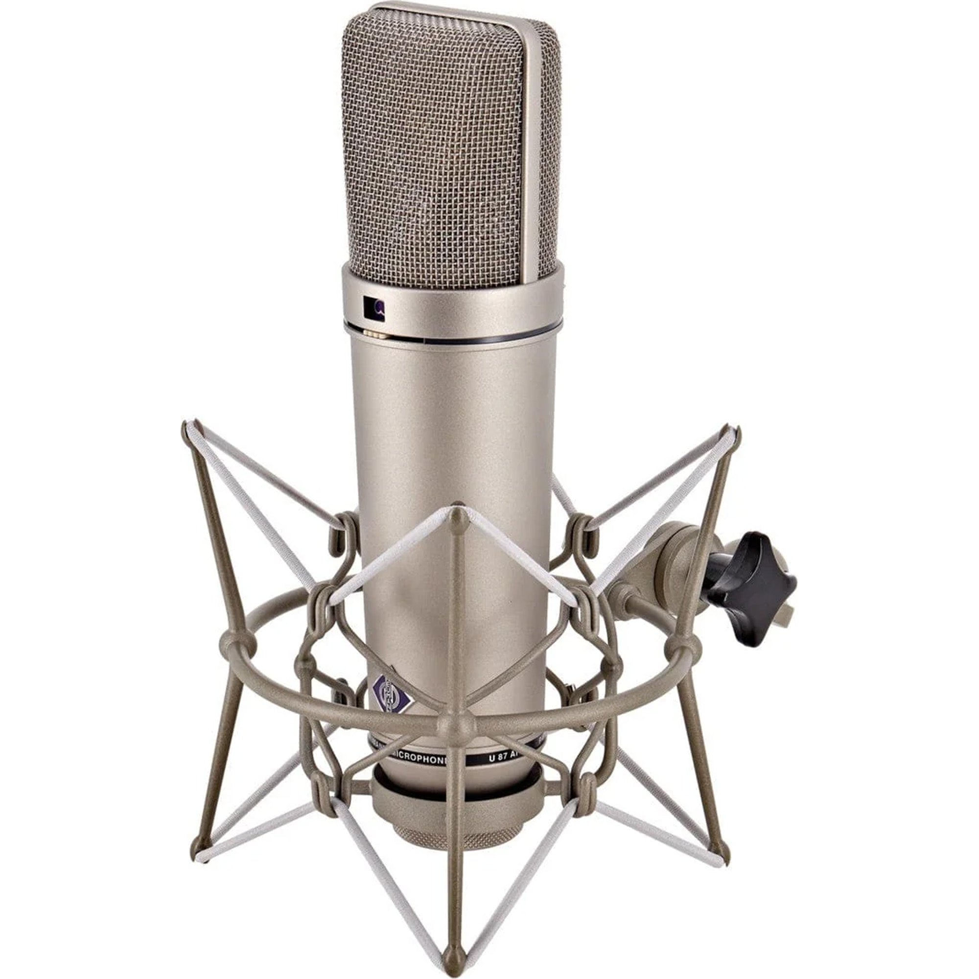 Neumann U 87 Ai Large-Diaphragm Multipattern Condenser Studio Microphone (Studio Set, Nickel)