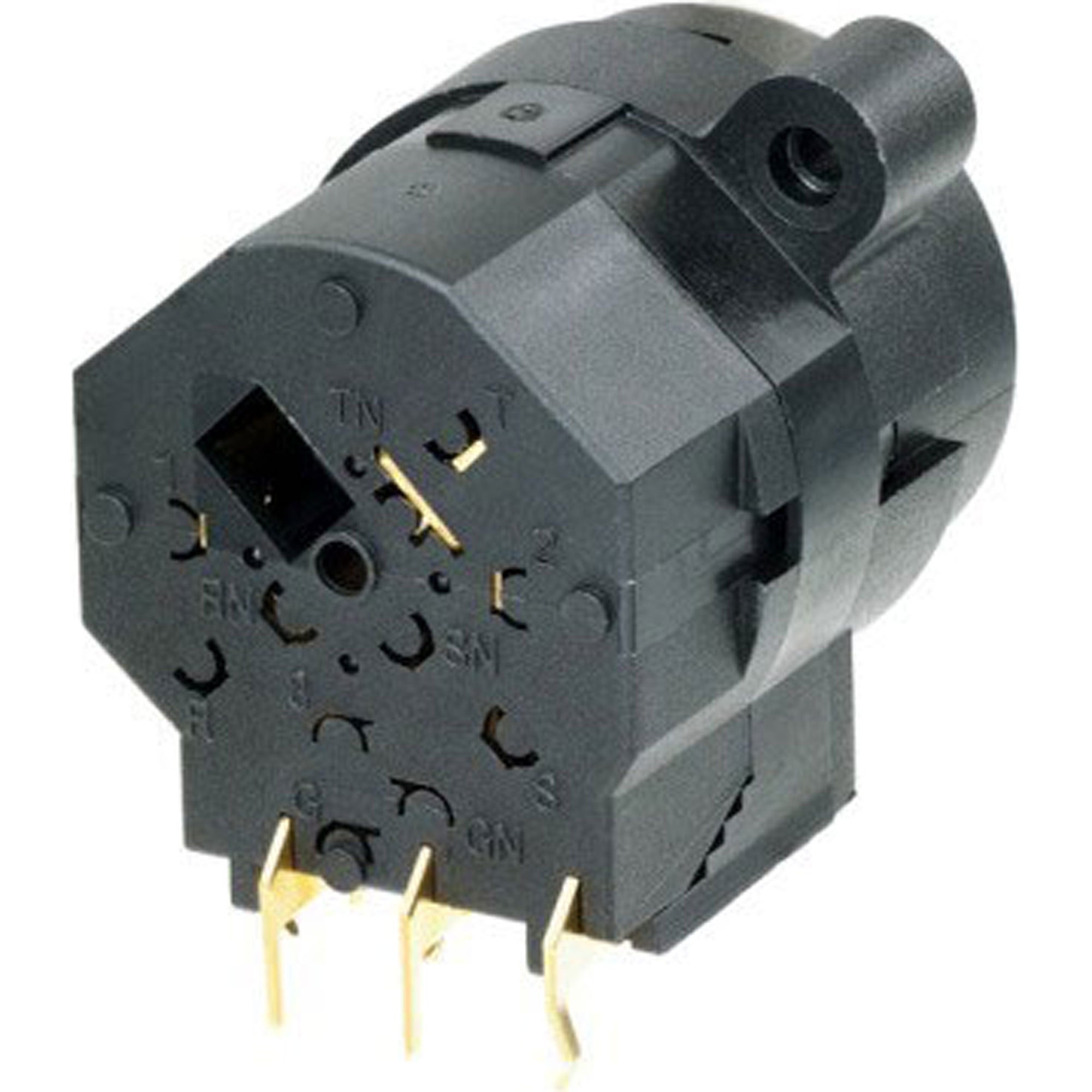 Neutrik NCJ9FI-H-0 Combo XLR & 1/4" Switching Stereo Jack, Latchless (Horizontal PCB, Box of 100)