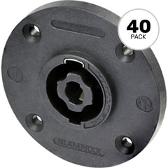Neutrik NL4MPRXX 4-Pole speakON Panel Mount Connector (Box of 40) Image 1