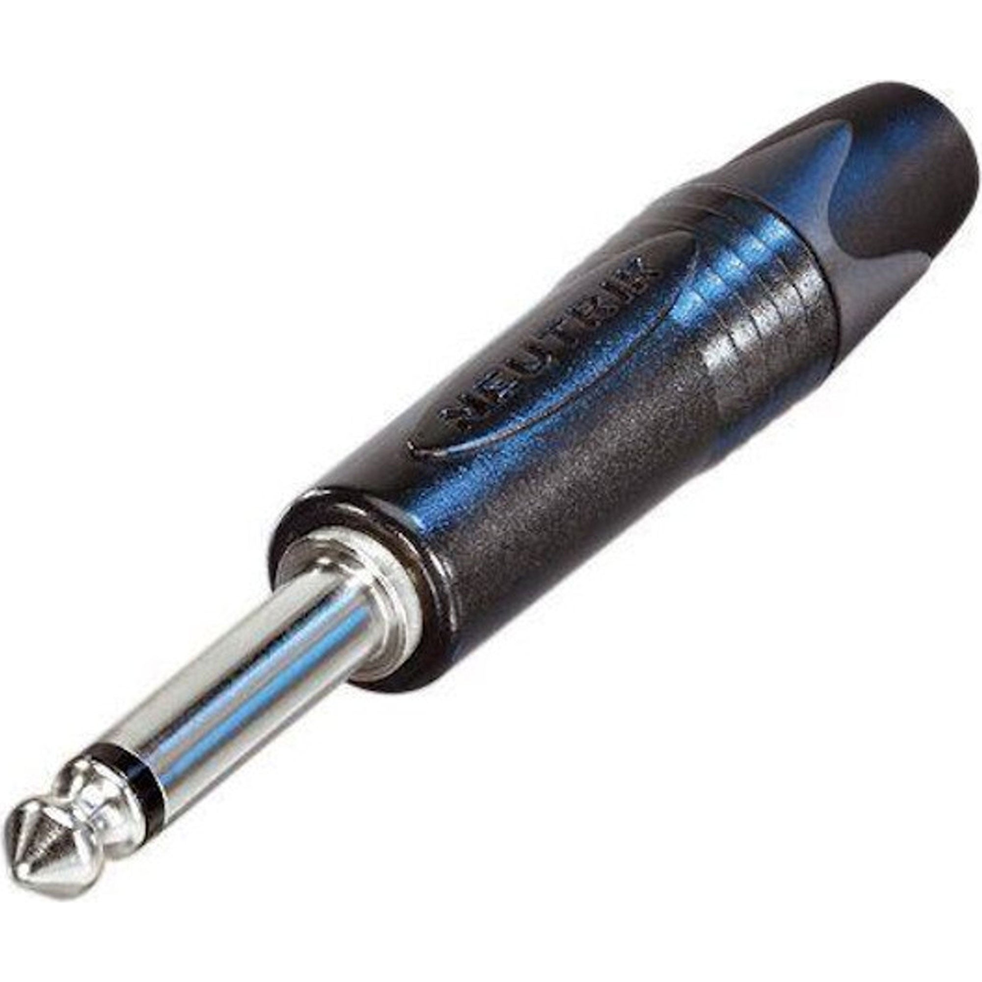 Neutrik NP2X-BAG Professional 1/4" TS Mono Phone Plug (Black/Silver, Box of 100)