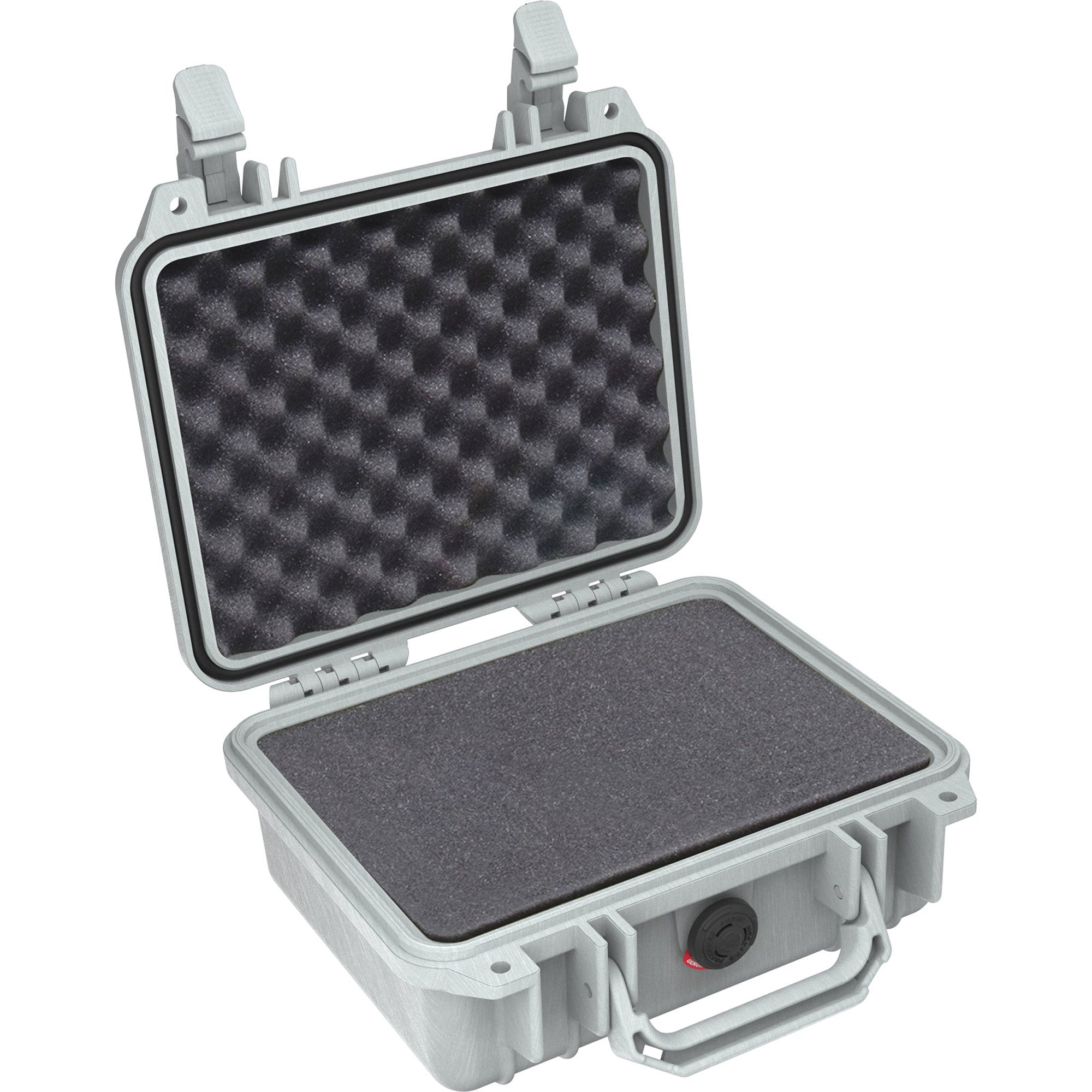 Pelican 1200 Protector Case with Foam (Silver)