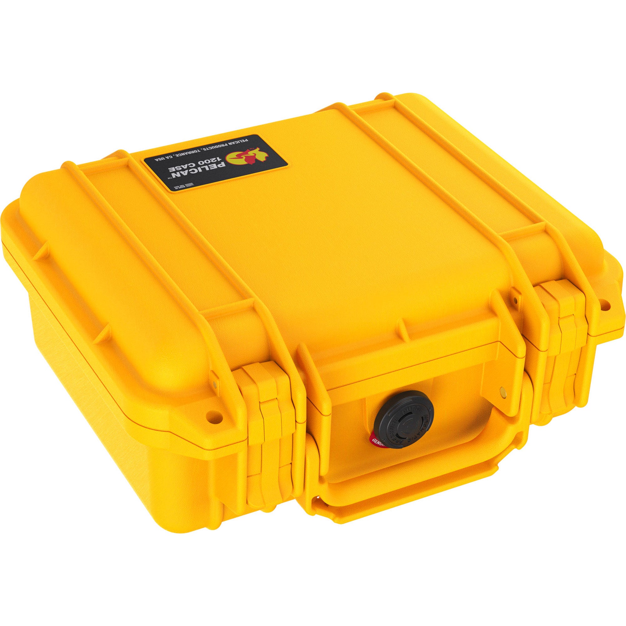 Pelican 1200 Protector Case with Foam (Yellow)