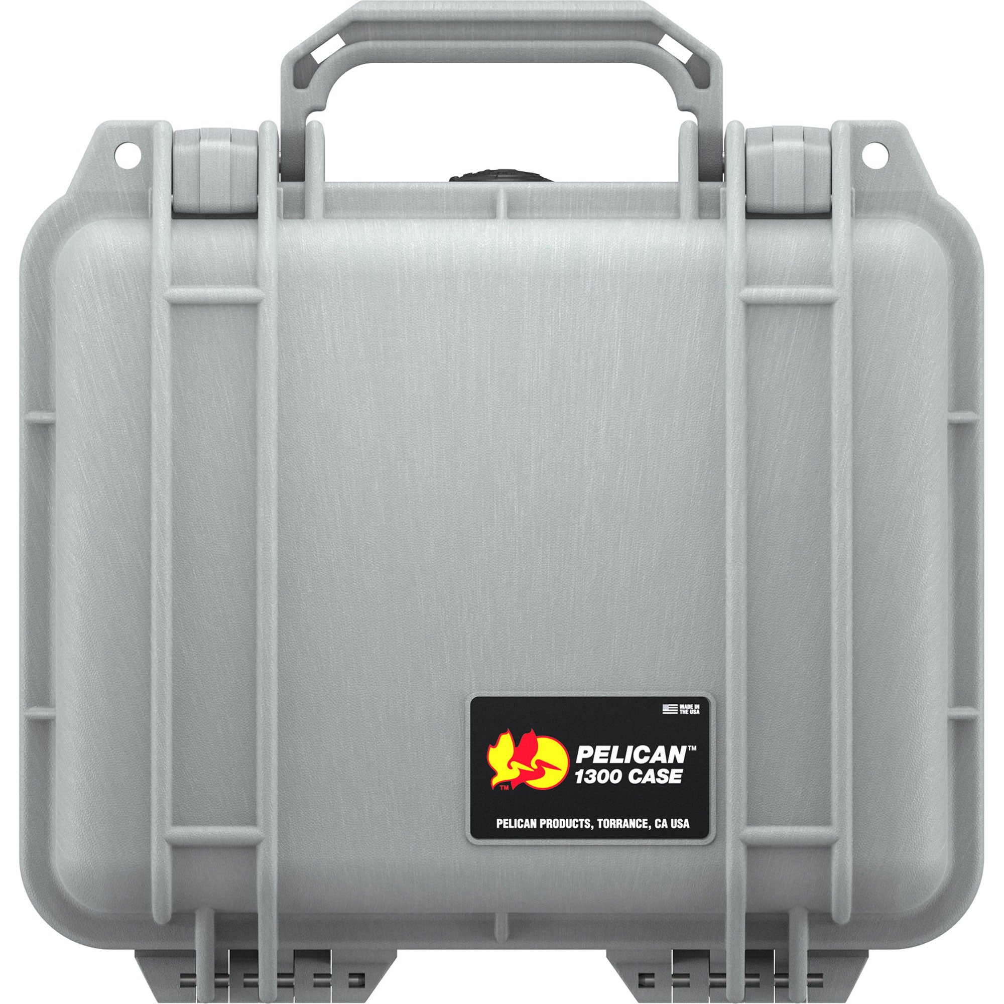Pelican 1300 Protector Case with Foam (Silver)