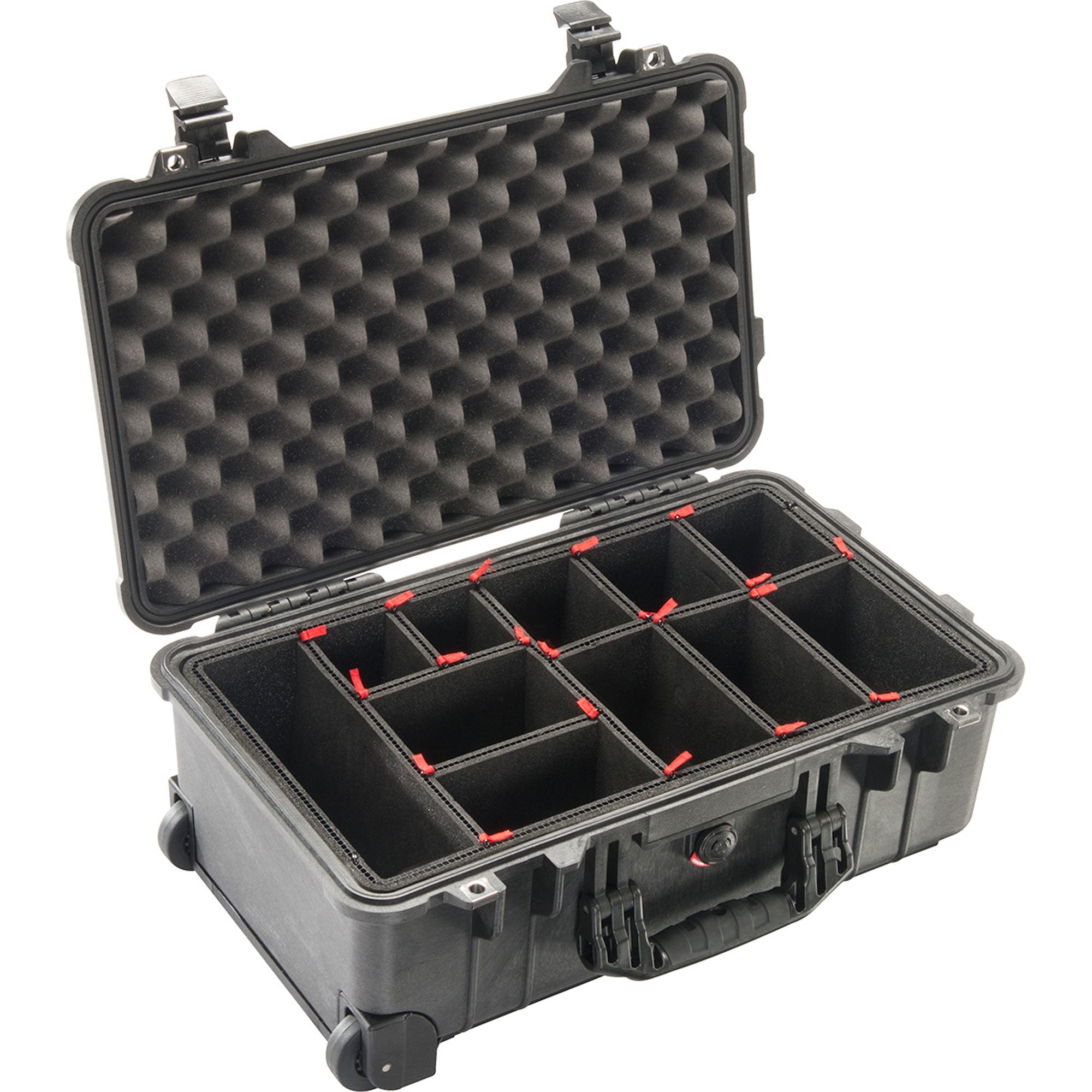 Pelican 1510 Protector Carry-On Case with TrekPak Divider System (Black)