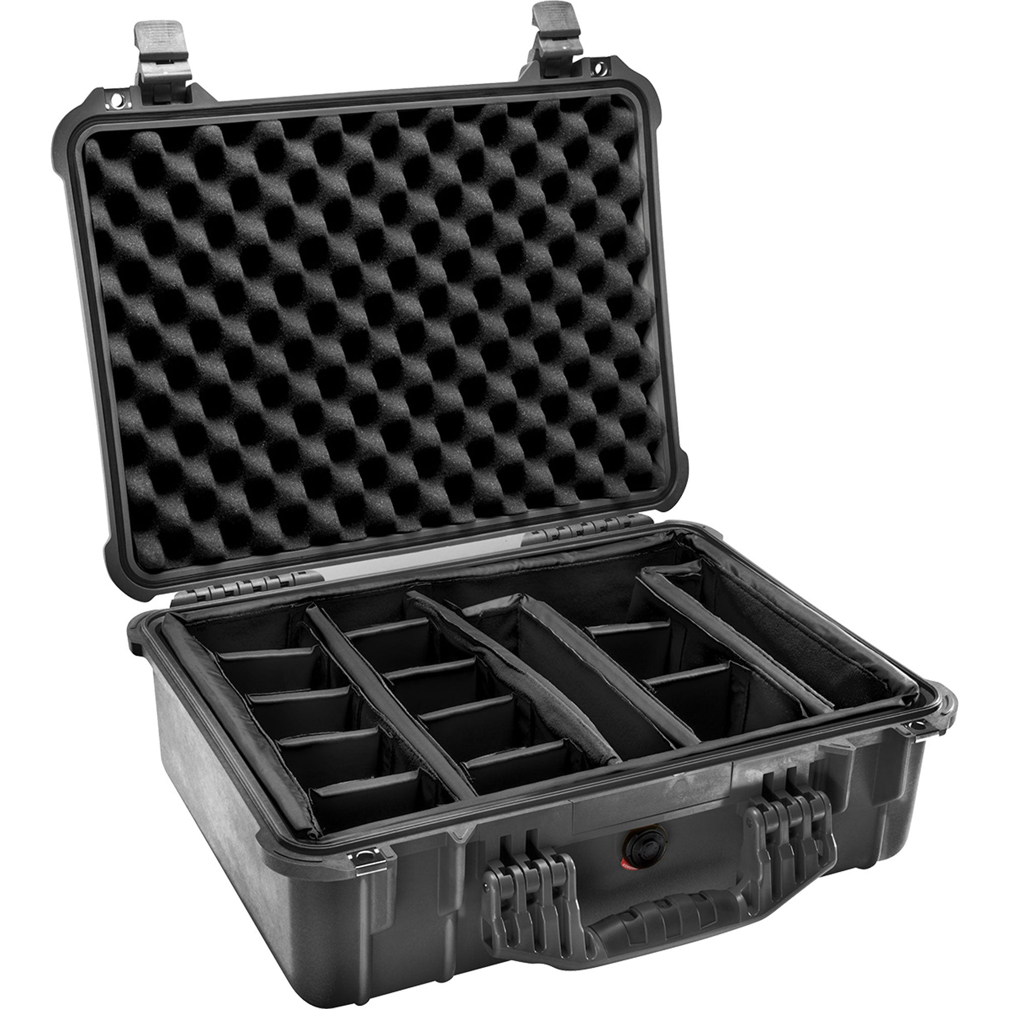 Pelican 1524 Protector Case with Padded Dividers (Black)