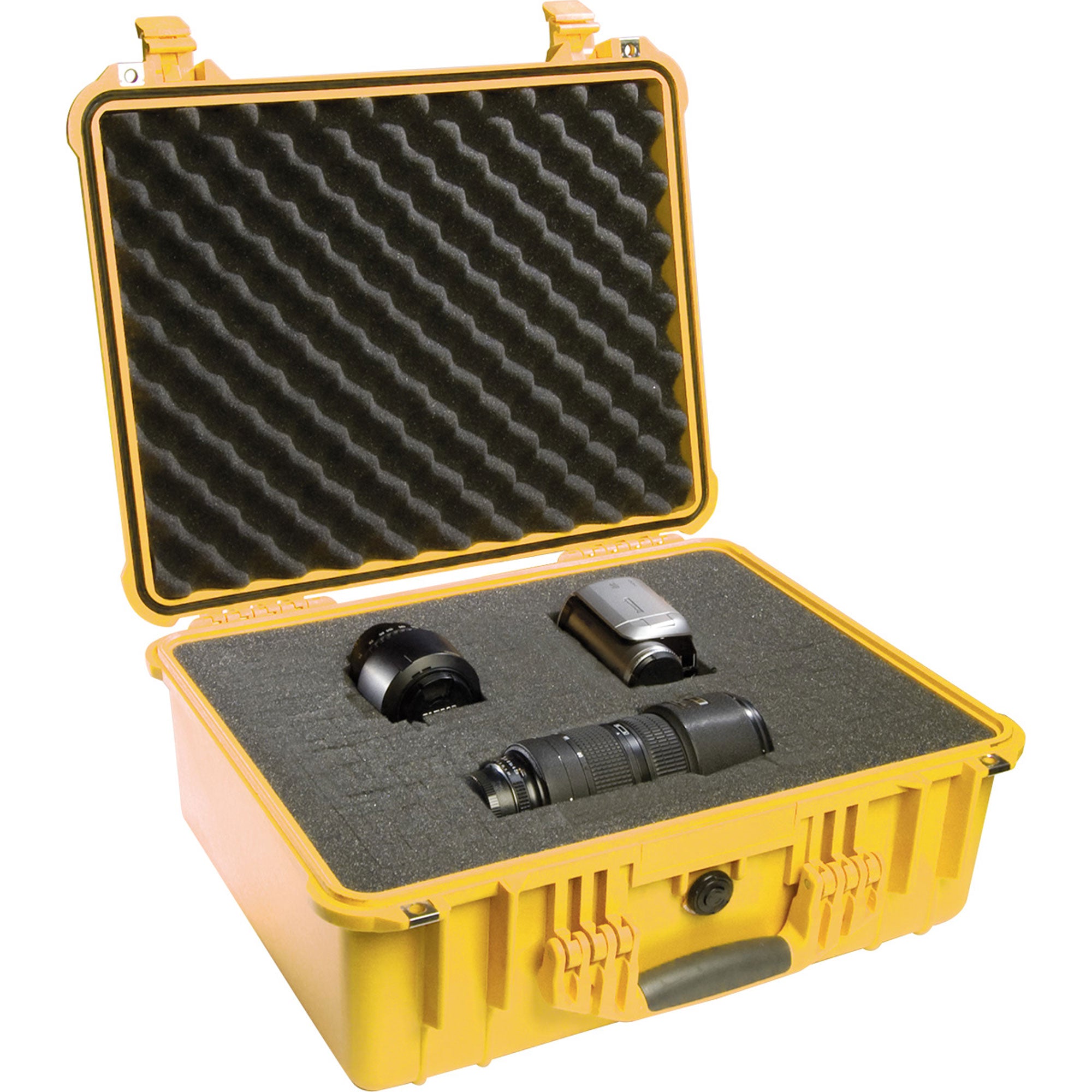 Pelican 1550 Protector Case with Foam (Yellow)
