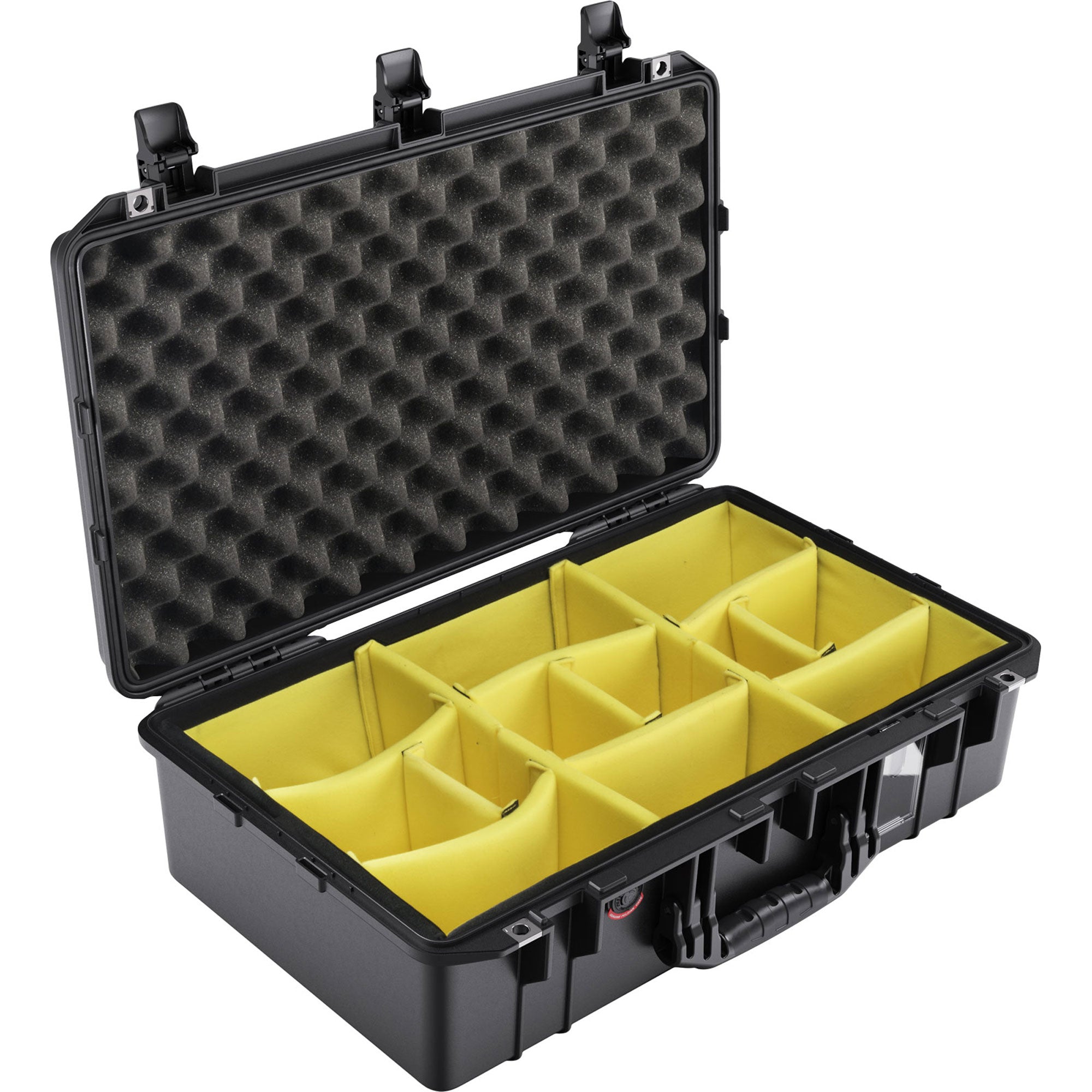 Pelican 1555 Air Case with Padded Dividers (Black)
