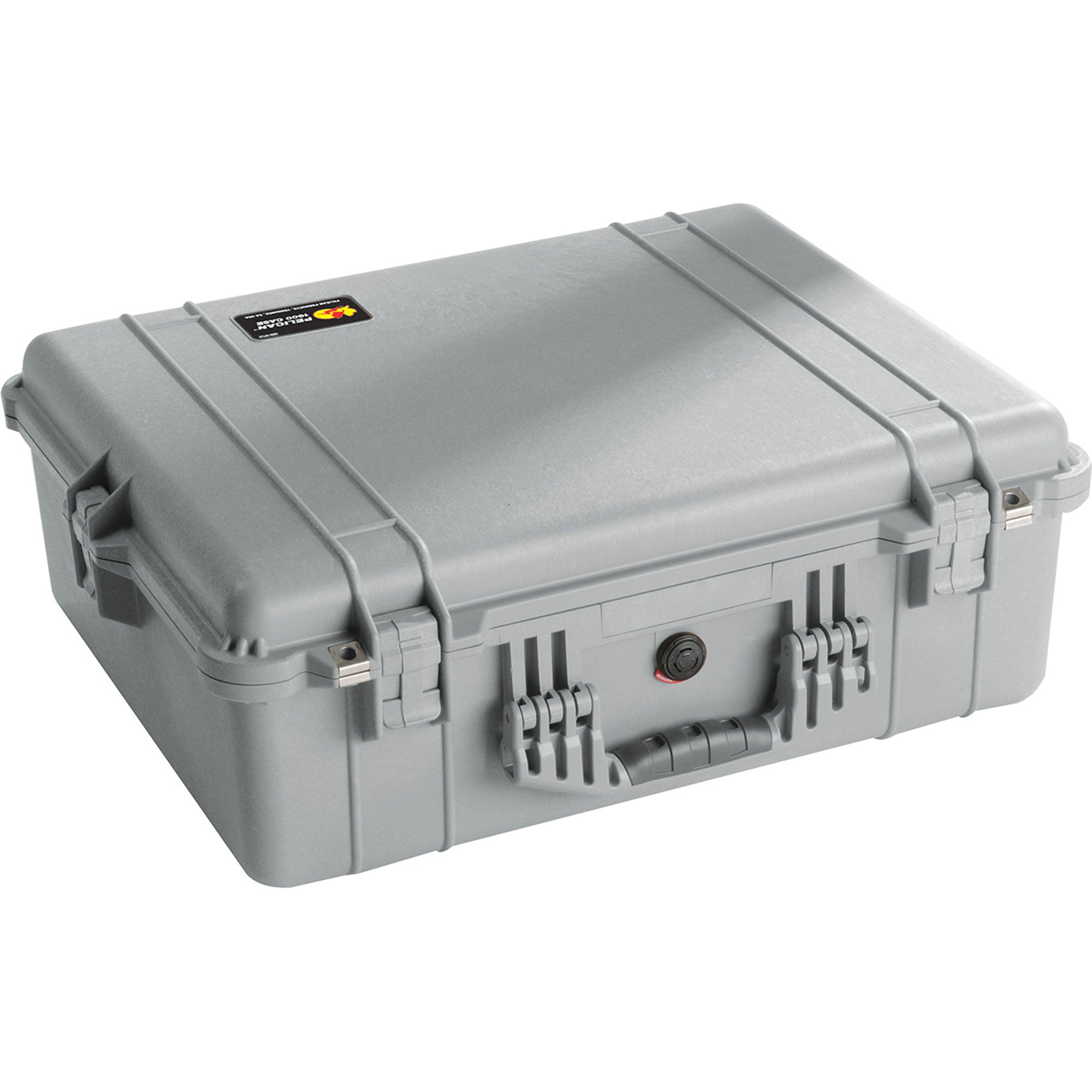 Pelican 1600NF Protector Case without Foam (Silver)