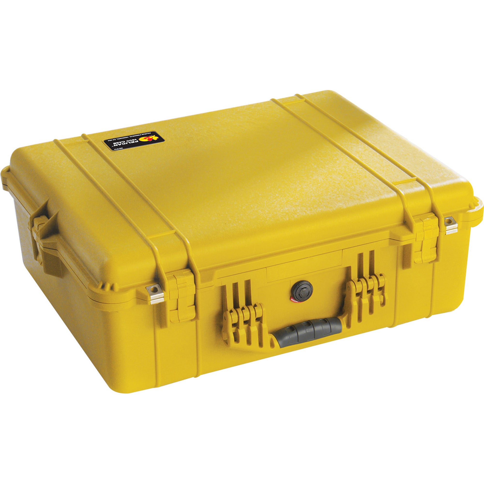 Pelican 1600NF Protector Case without Foam (Yellow)