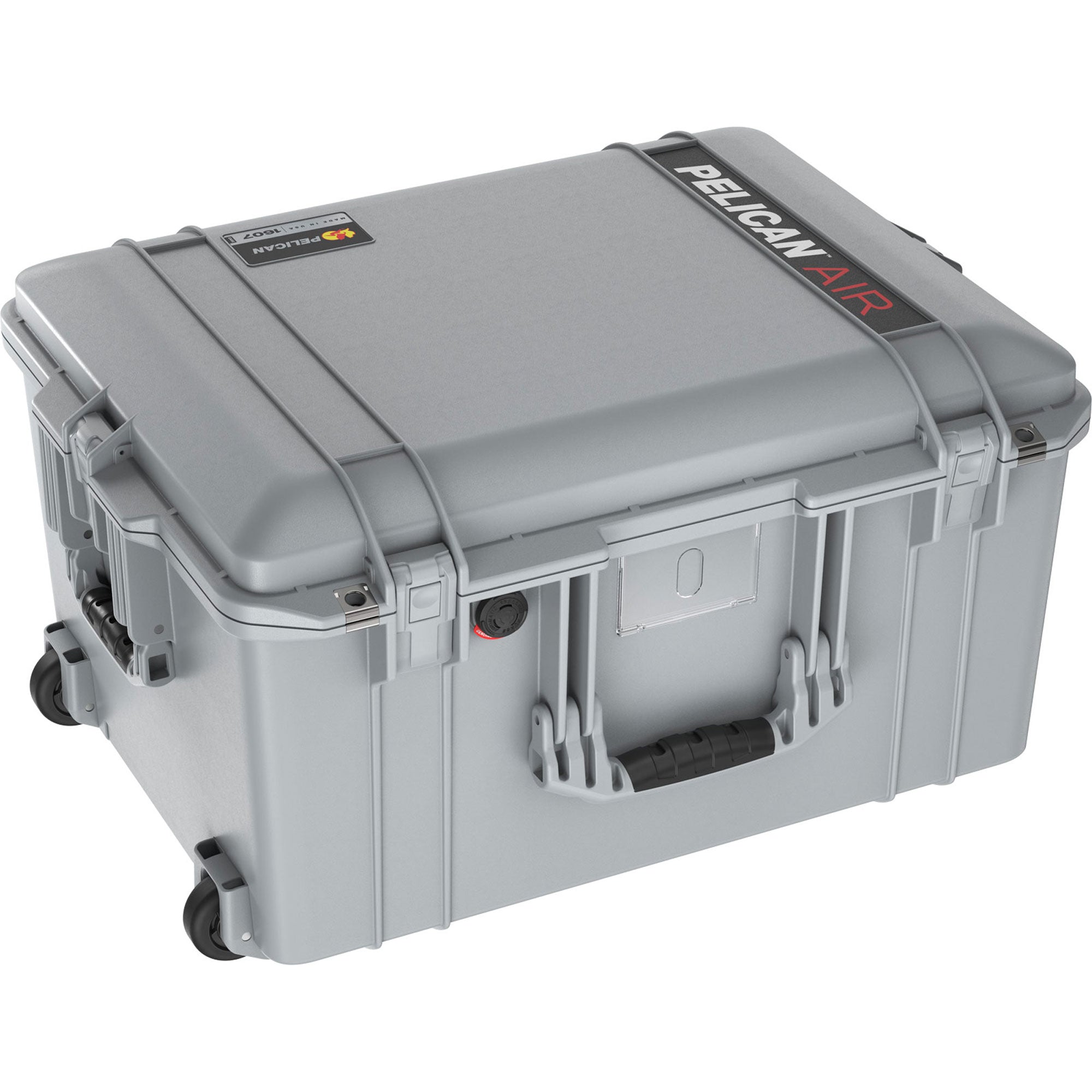 Pelican 1607 Air Wheeled Carry-On Hard Case with Foam (Silver)
