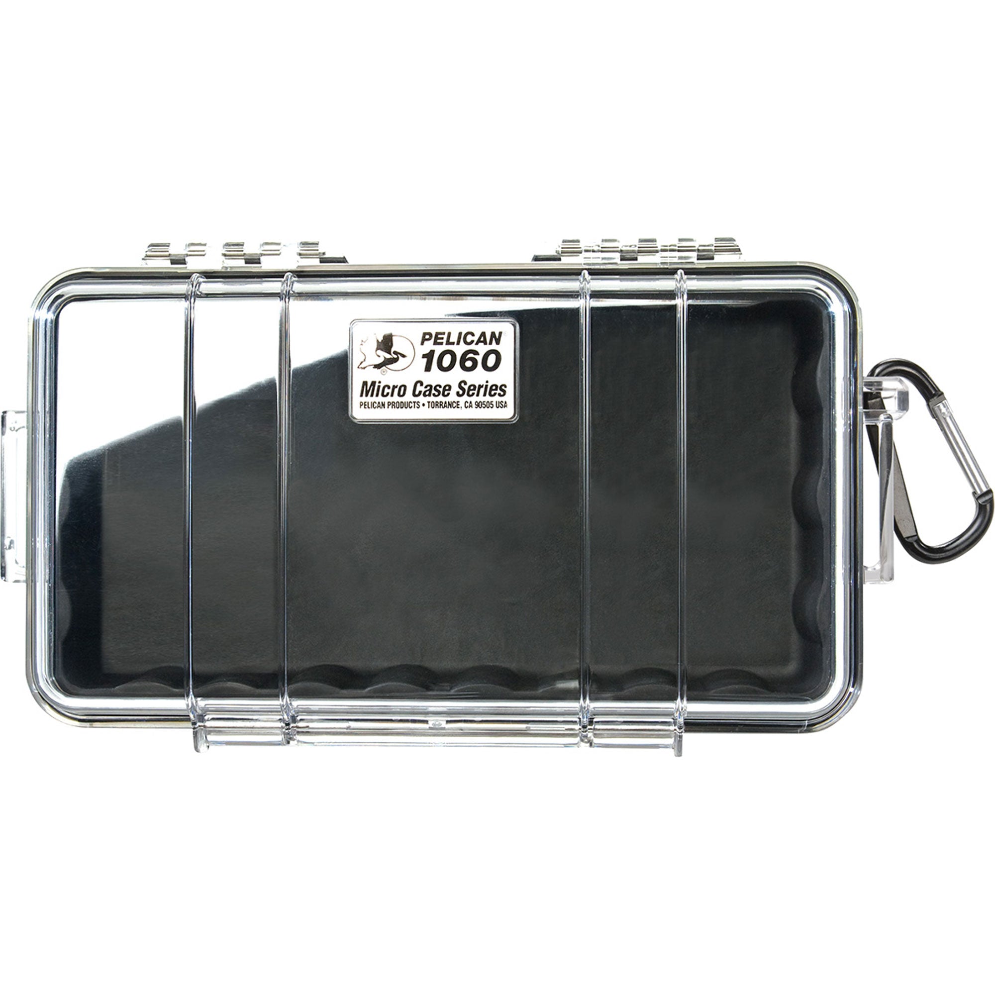 Pelican 1060 Micro Case (Black / Clear)