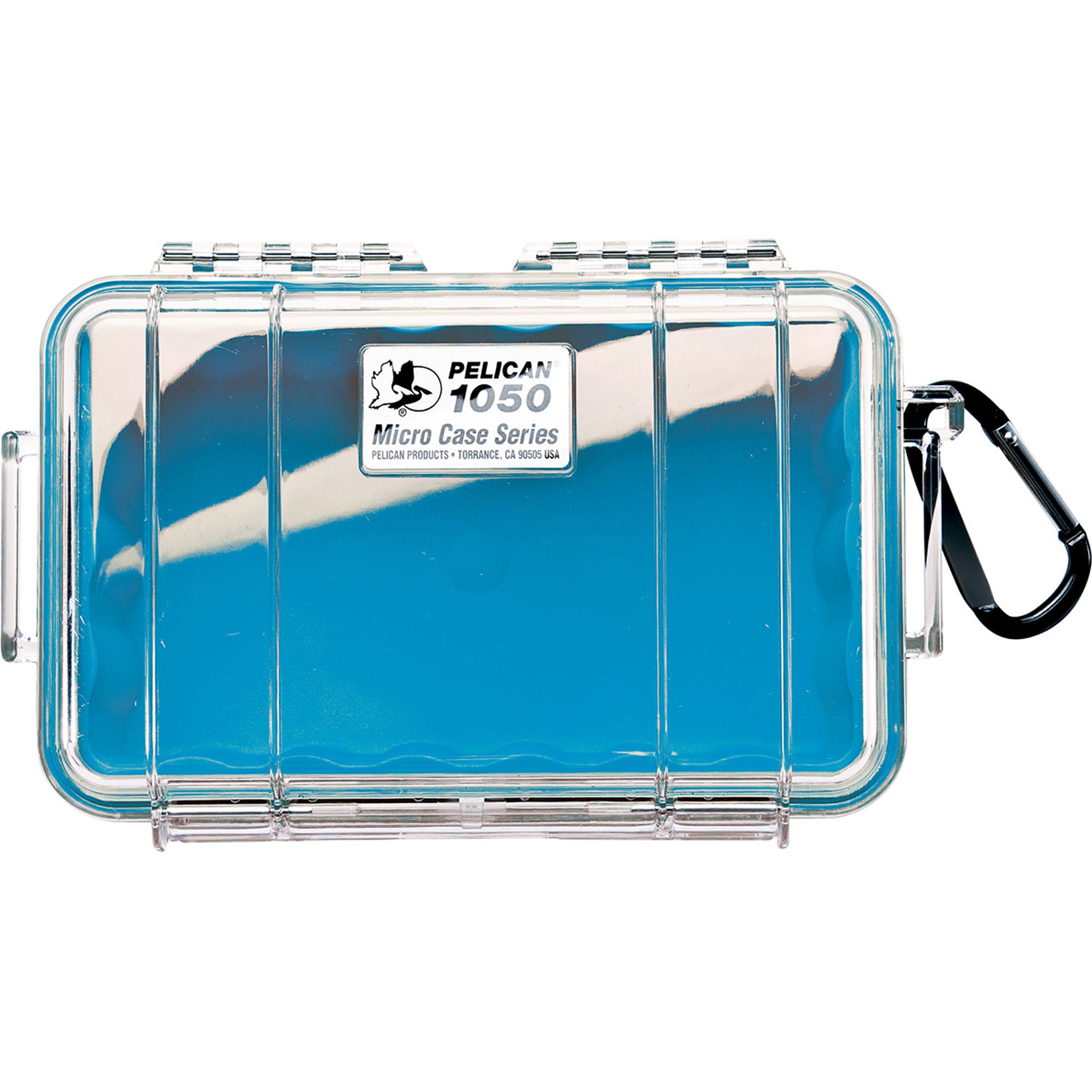 Pelican 1050 Micro Case (Blue / Clear)