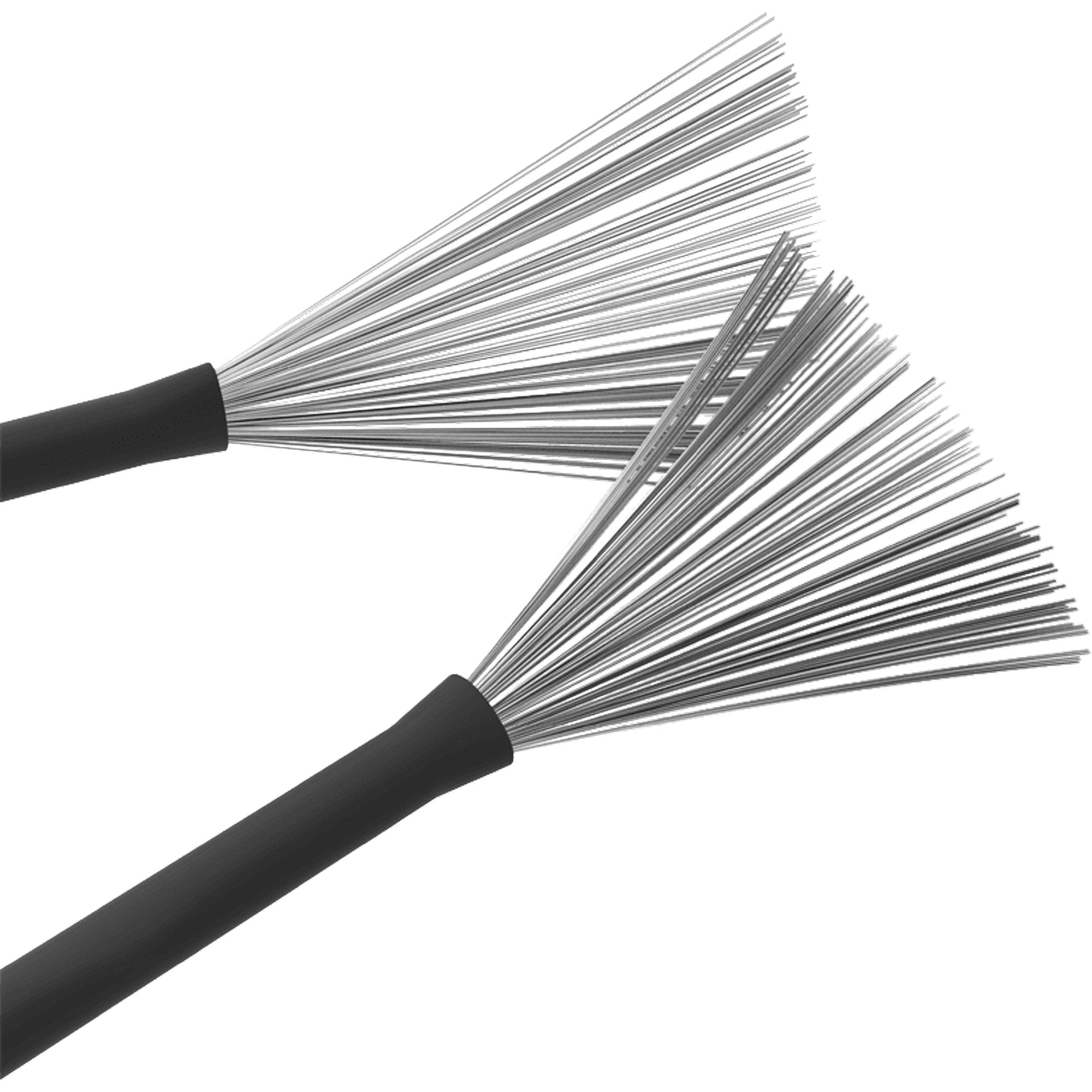 D'Addario ProMark TB3 Jazz Telescopic Wire Brush Drumsticks (Pair)
