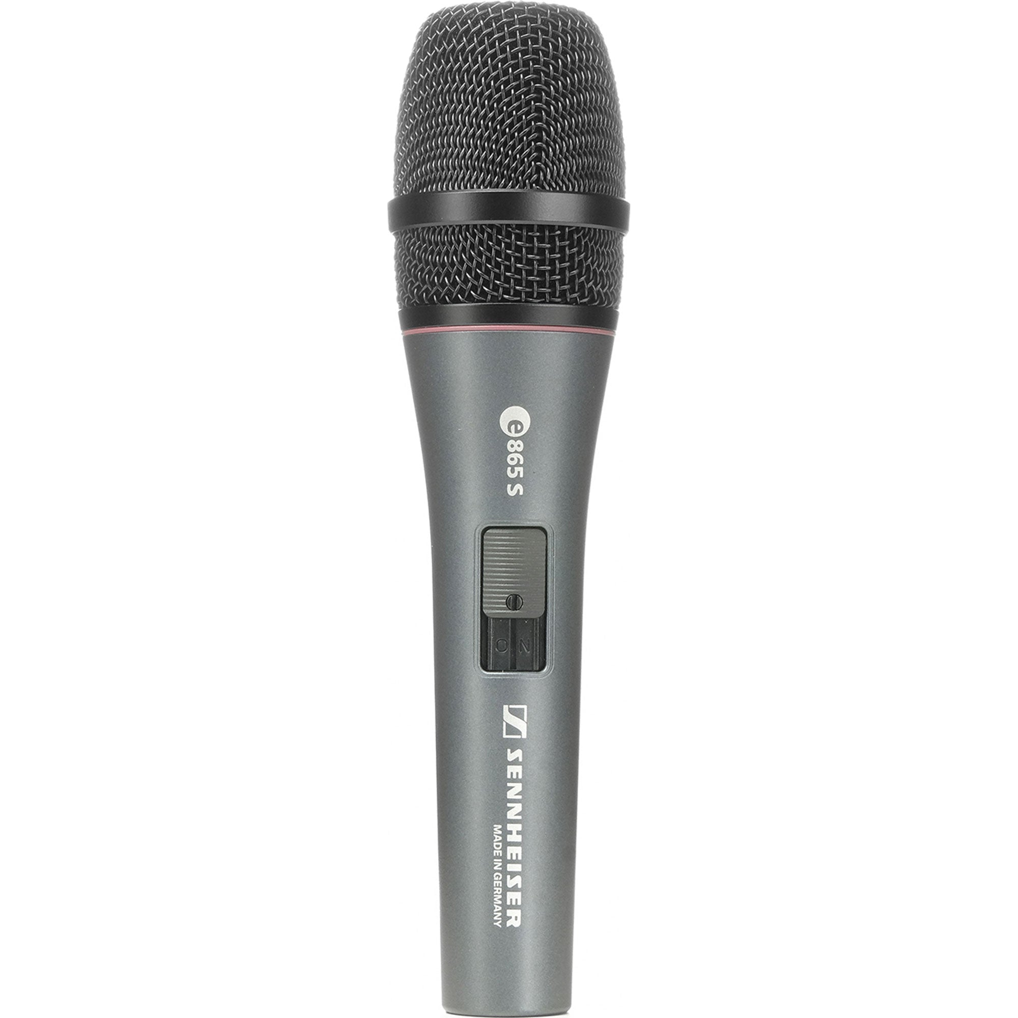 Sennheiser e 865-S Handheld Supercardioid Condenser Vocal Microphone with On/Off Switch