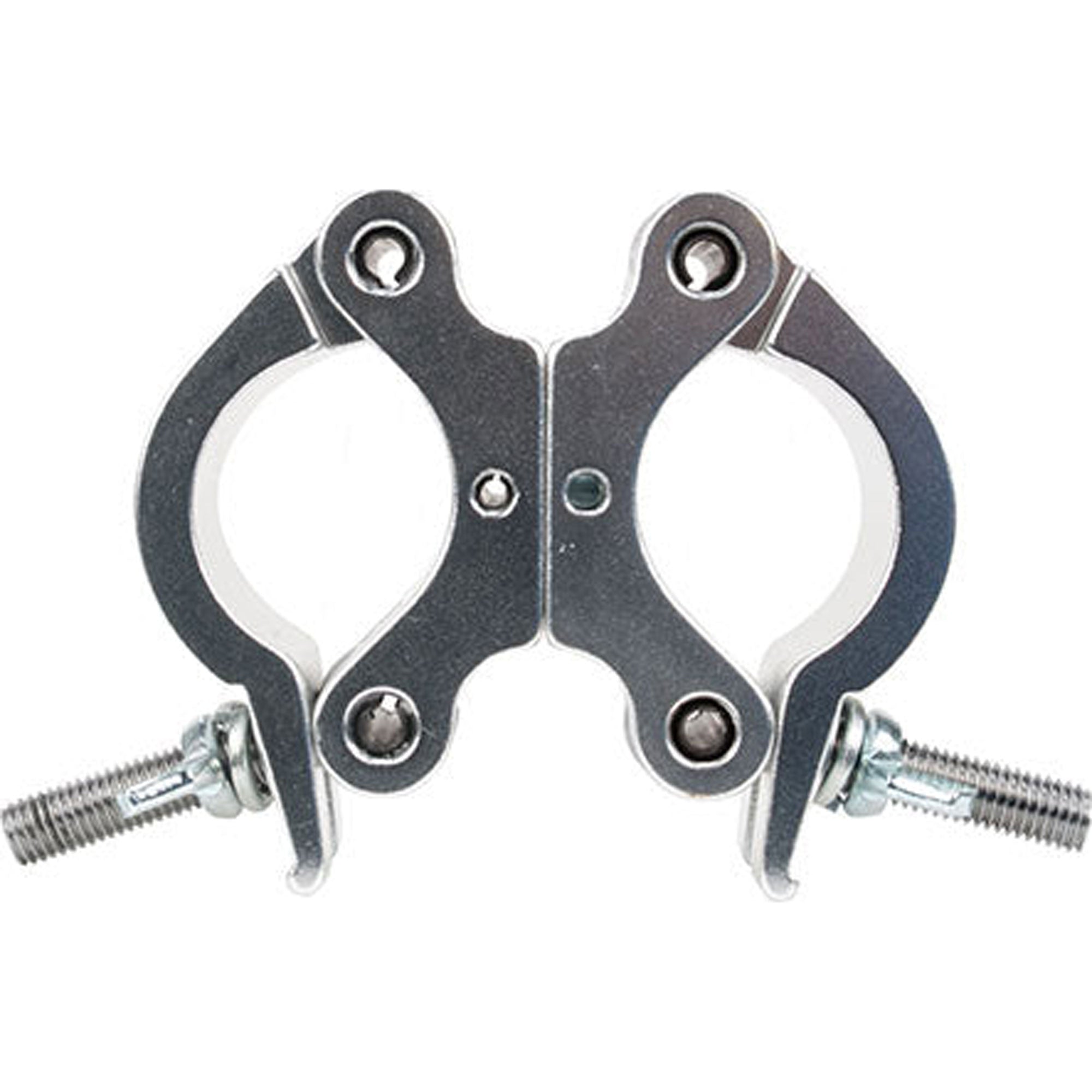 American DJ Pro Swivel Clamp Heavy-Duty Dual Swivel Clamp for 50mm Tubing (Silver)